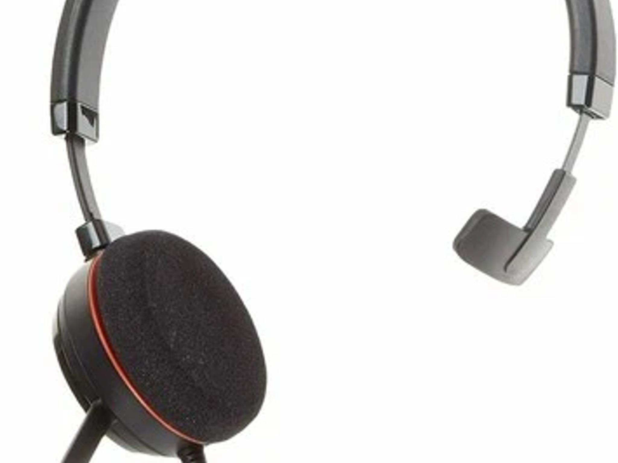Jabra Evolve 20 SE USB-A Mono On-Ear Headset Boom Mic Noise Cancelling HSC016
