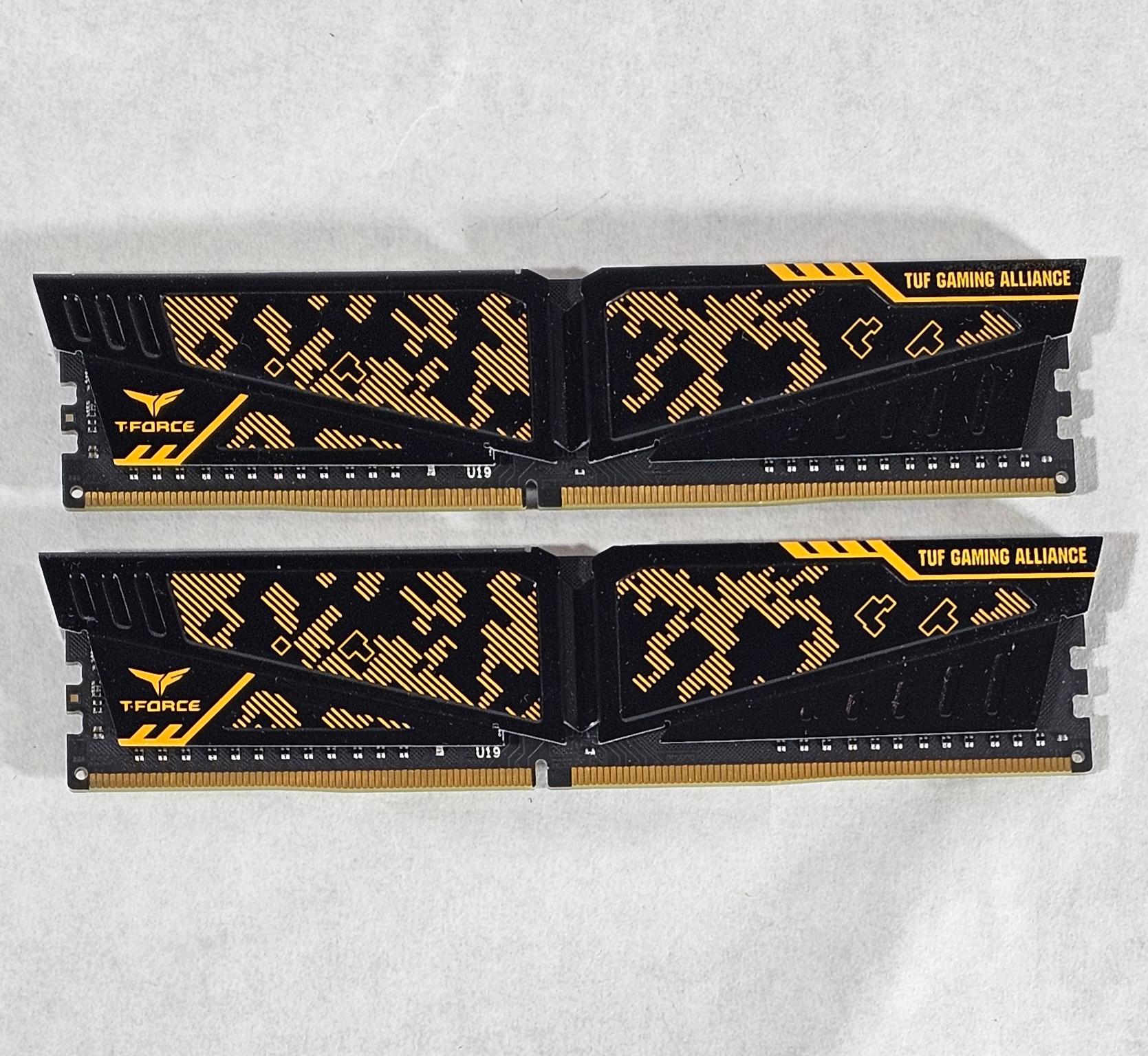 TEAMGROUP T-Force Delta TUF Gaming Alliance 16GB DDR4-3200 (2x8GB) - Image 1