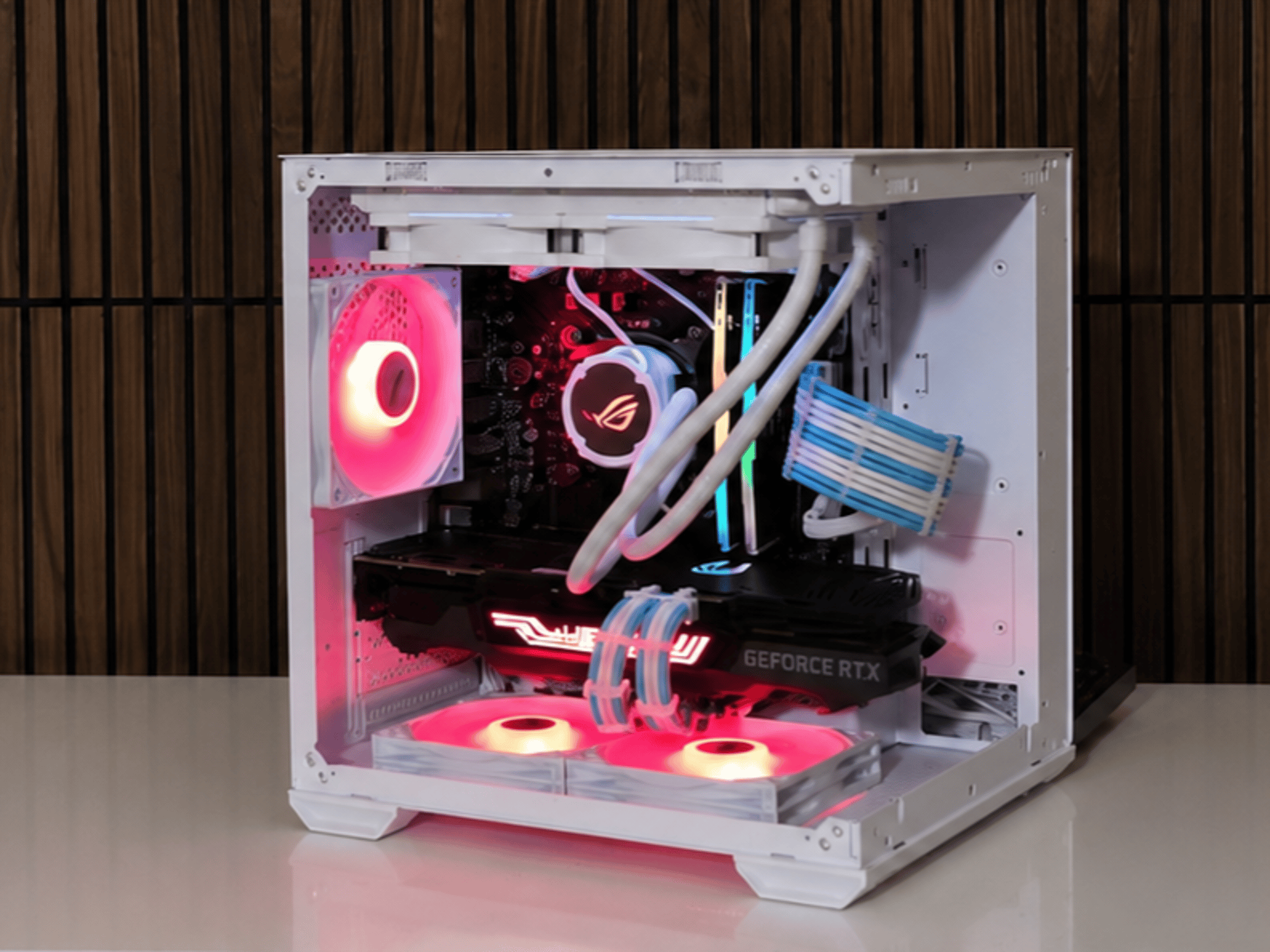 White gaming Pc | RTX 3080 10GB | 12600K | DDR4/5 |32GB RAM | 1TB | Windows 11 |