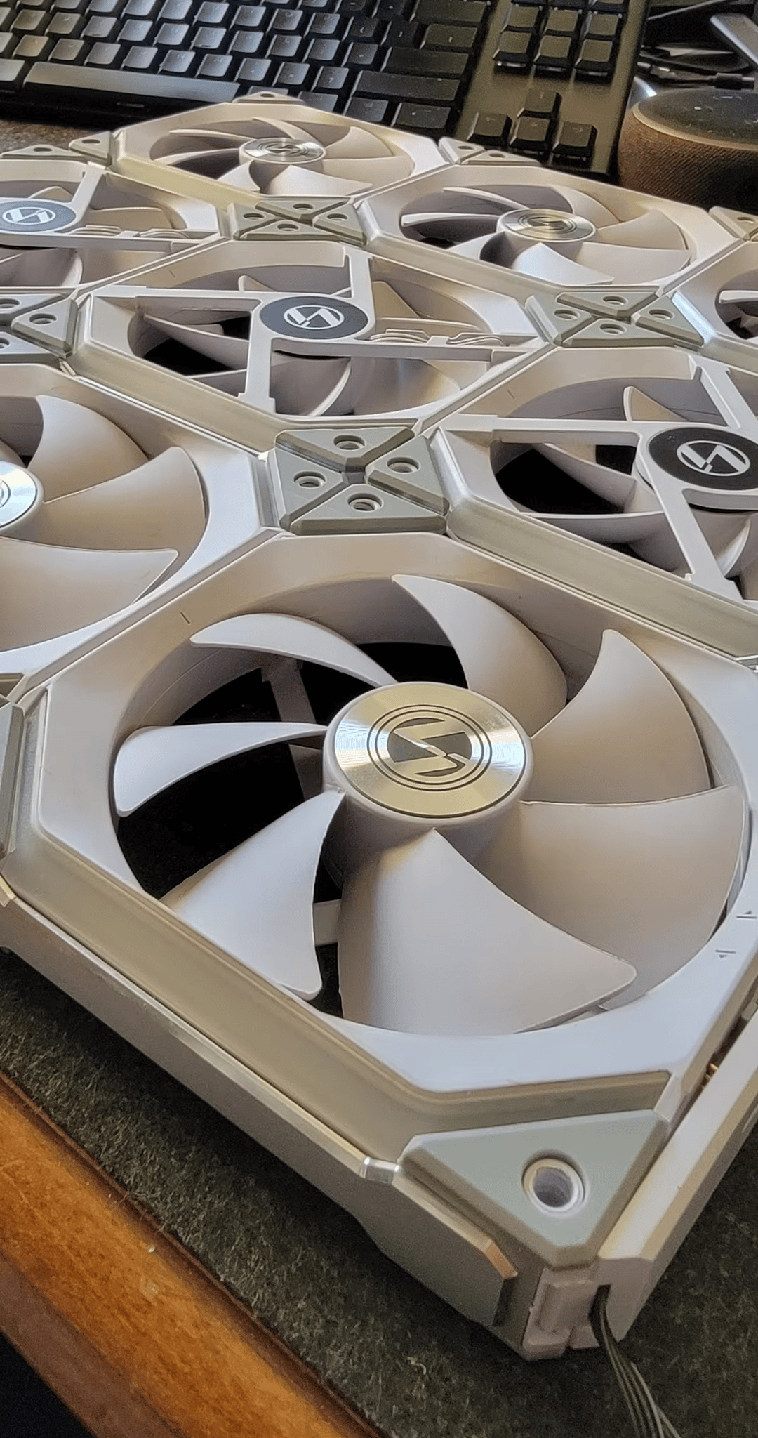 Lian Li UNI SL120 Case fans (9) White