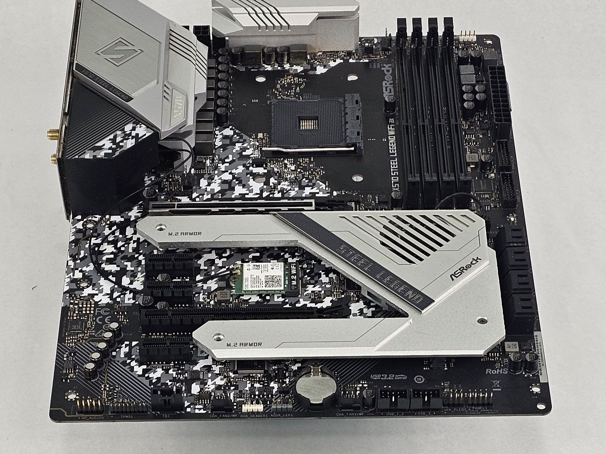 ASRock X570 Steel Legend WiFi ax AMD AM4 DDR4 ATX Motherboard