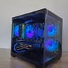 🌌 Cosmic Nova | RTX 5050 | Ryzen 7 2700X | Blue & Black Gaming PC 💙🖤