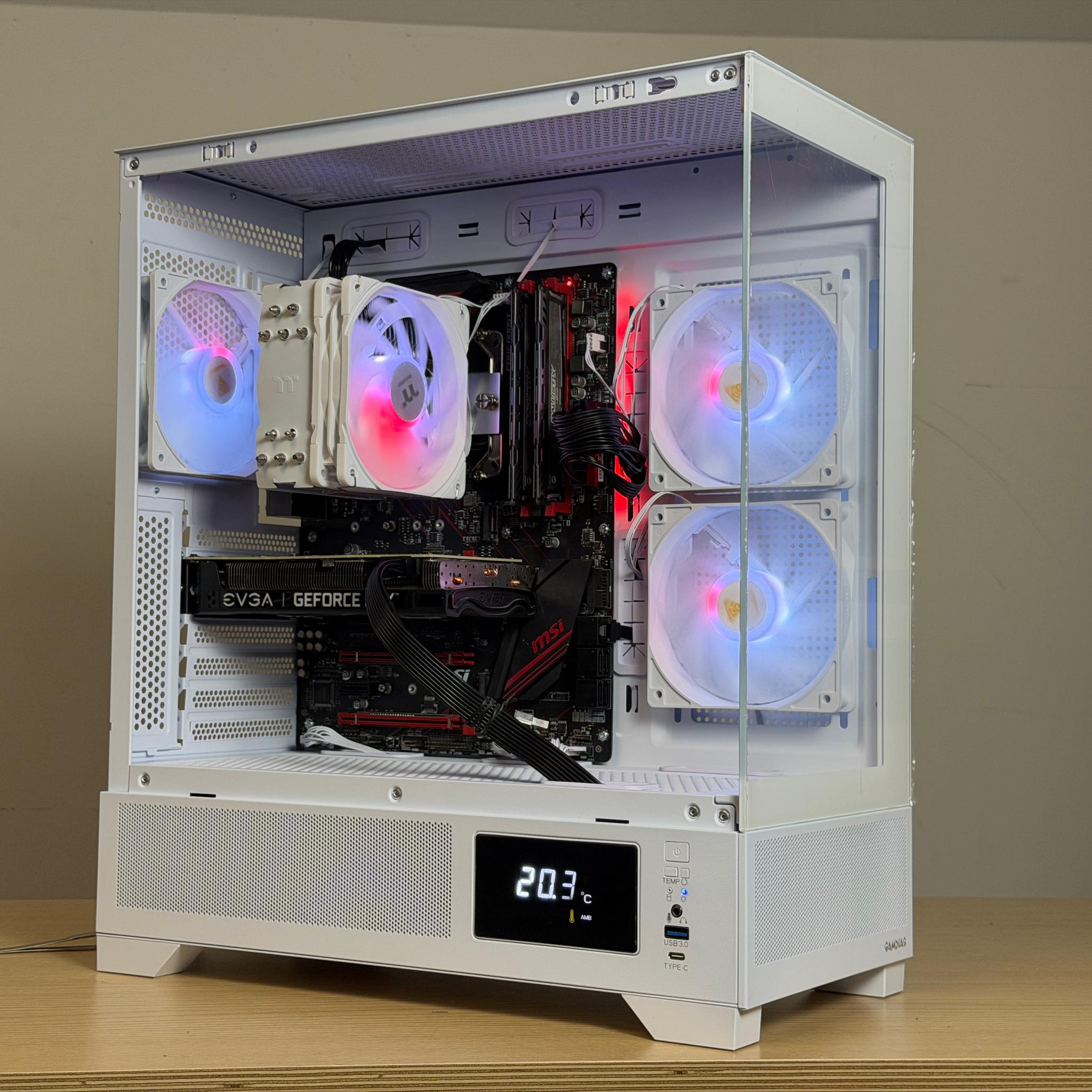⚪️ RTX 3060 12GB GAMING PC ⚪️ | RYZEN 5 5500 | 1TB SSD | 16GB RAM