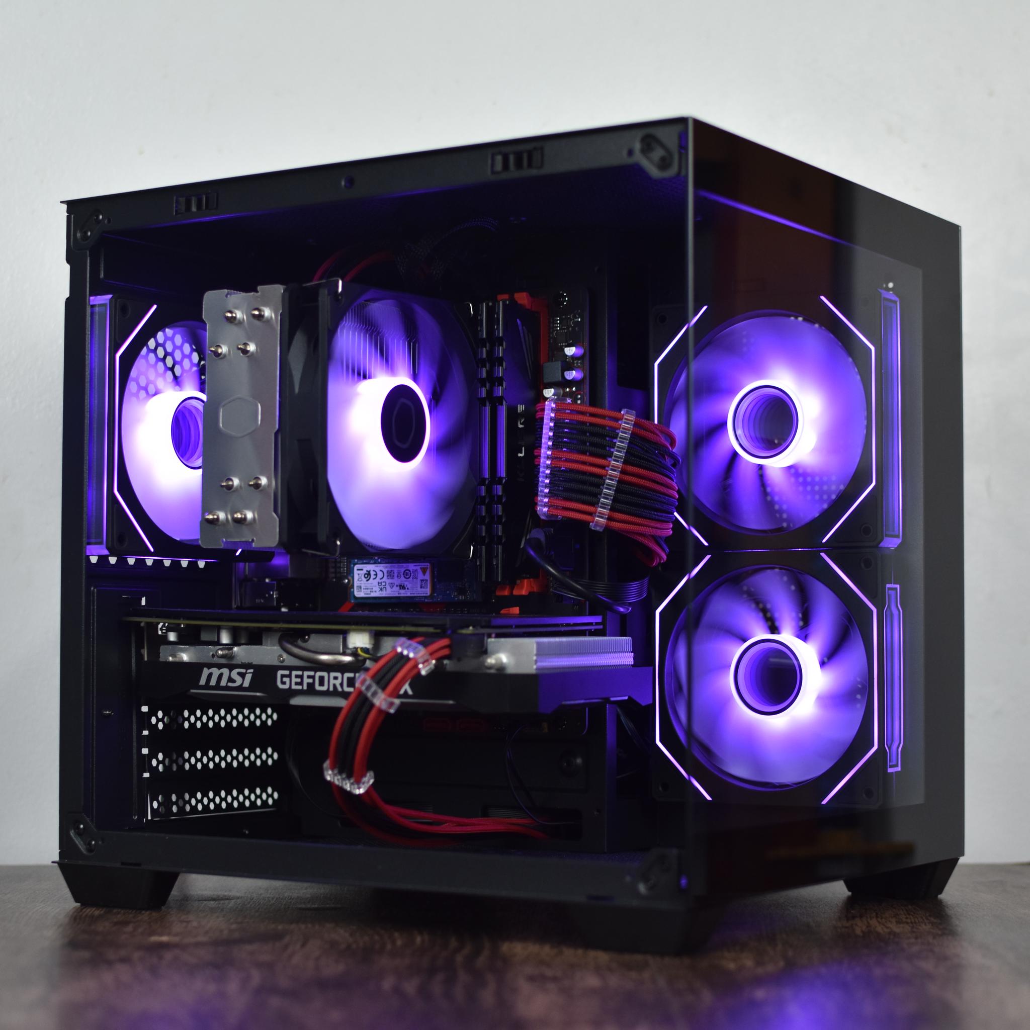🖤Black & Red❤️ Budget Gaming PC (Ryzen 5 3600 + RTX 2060 Super + 16gb of ram)