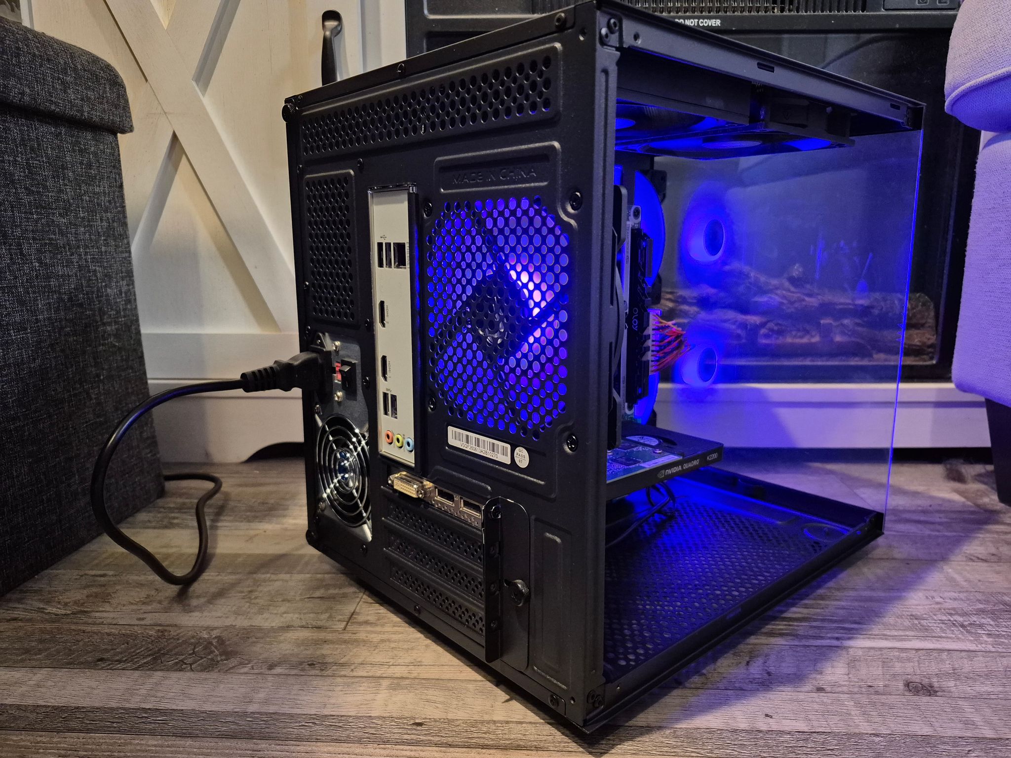 Airflow Cube! | Fortnite/Roblox Gaming PC | i5-7400, Quadro K2200 4GB, 512GB SSD