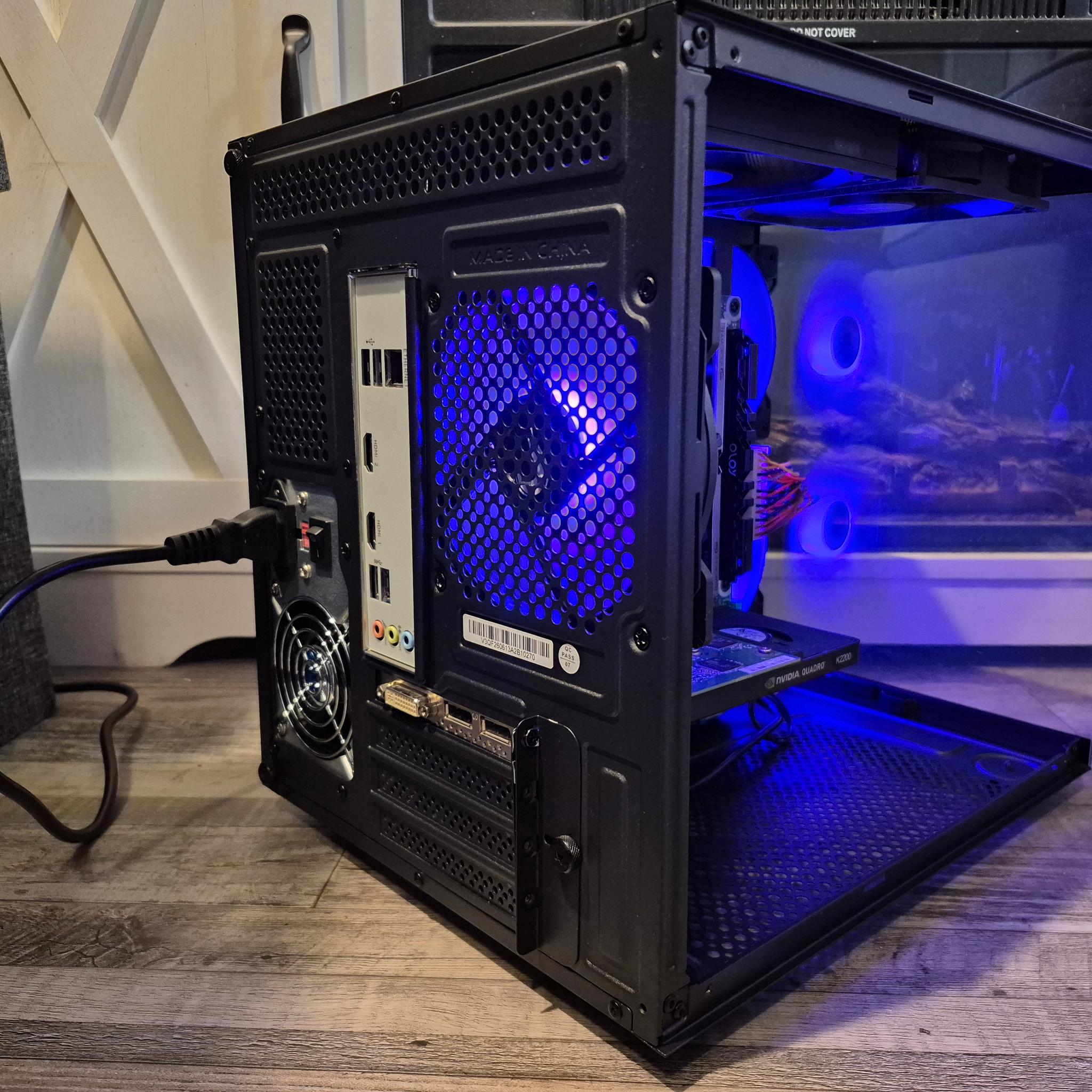 Airflow Cube! | Fortnite/Roblox Gaming PC | i5-7400, Quadro K2200 4GB, 512GB SSD