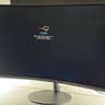Samsung 27" Curved Monitor - 1080p, 75Hz, with Free-Sync. Includes Power Cable and Detachable Stand.