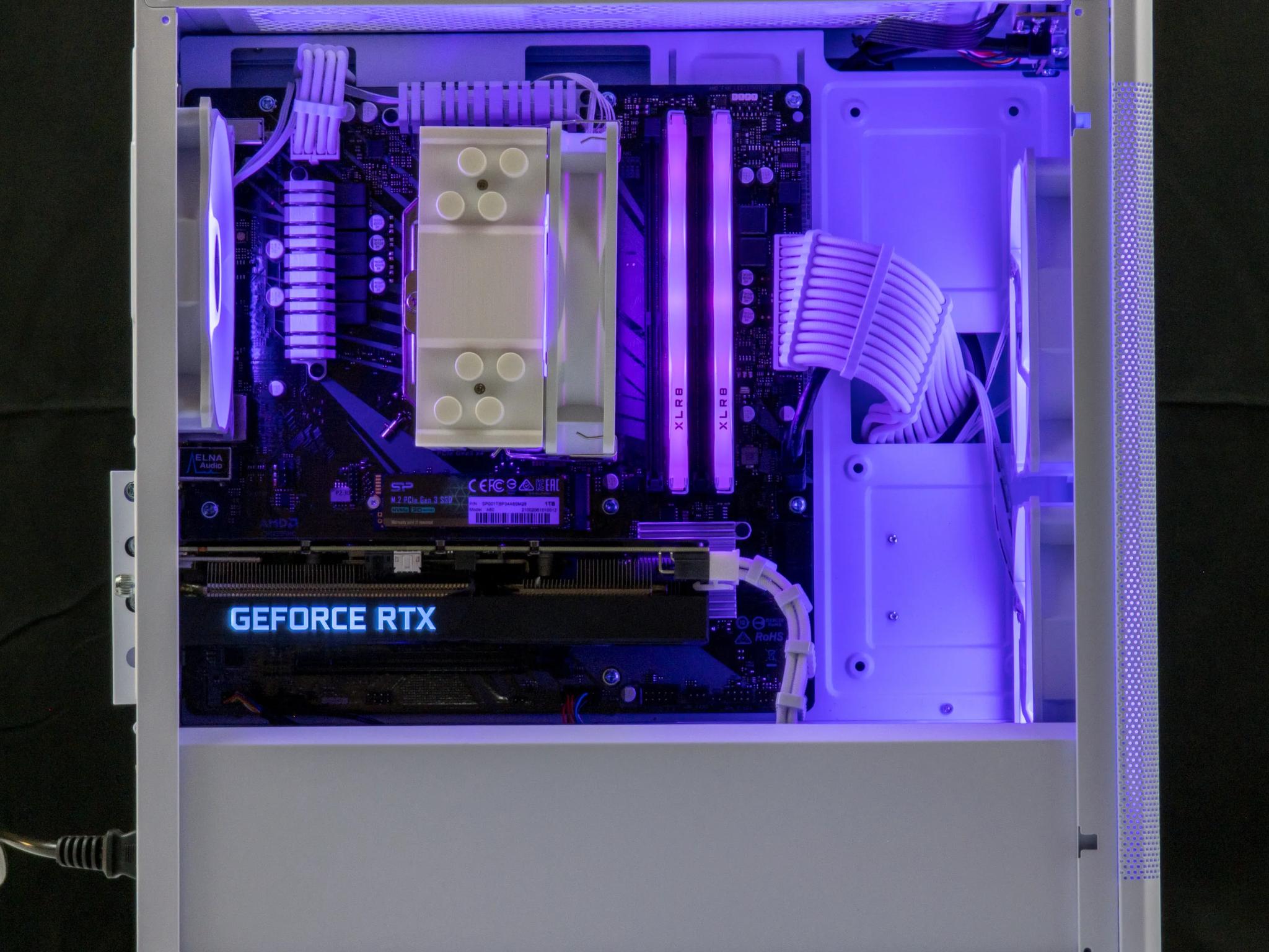 🤍🖤 RTX 3060Ti / Ryzen 5 5600X / 32GB Gaming PC 🖤🤍