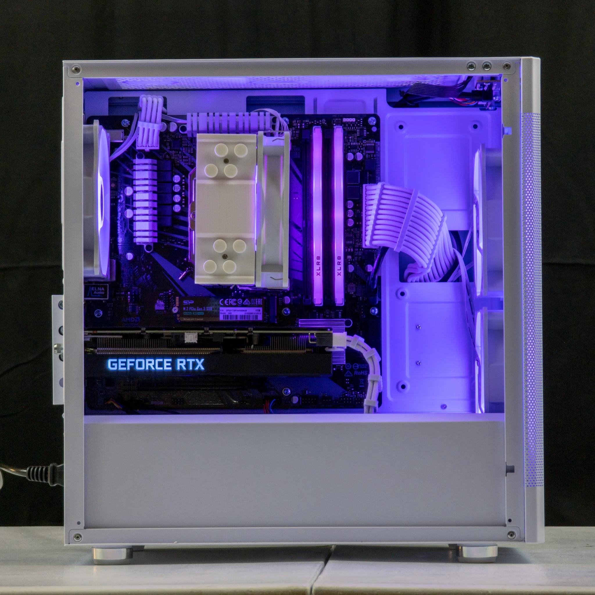🤍🖤 RTX 3060Ti / Ryzen 5 5600X / 32GB Gaming PC 🖤🤍