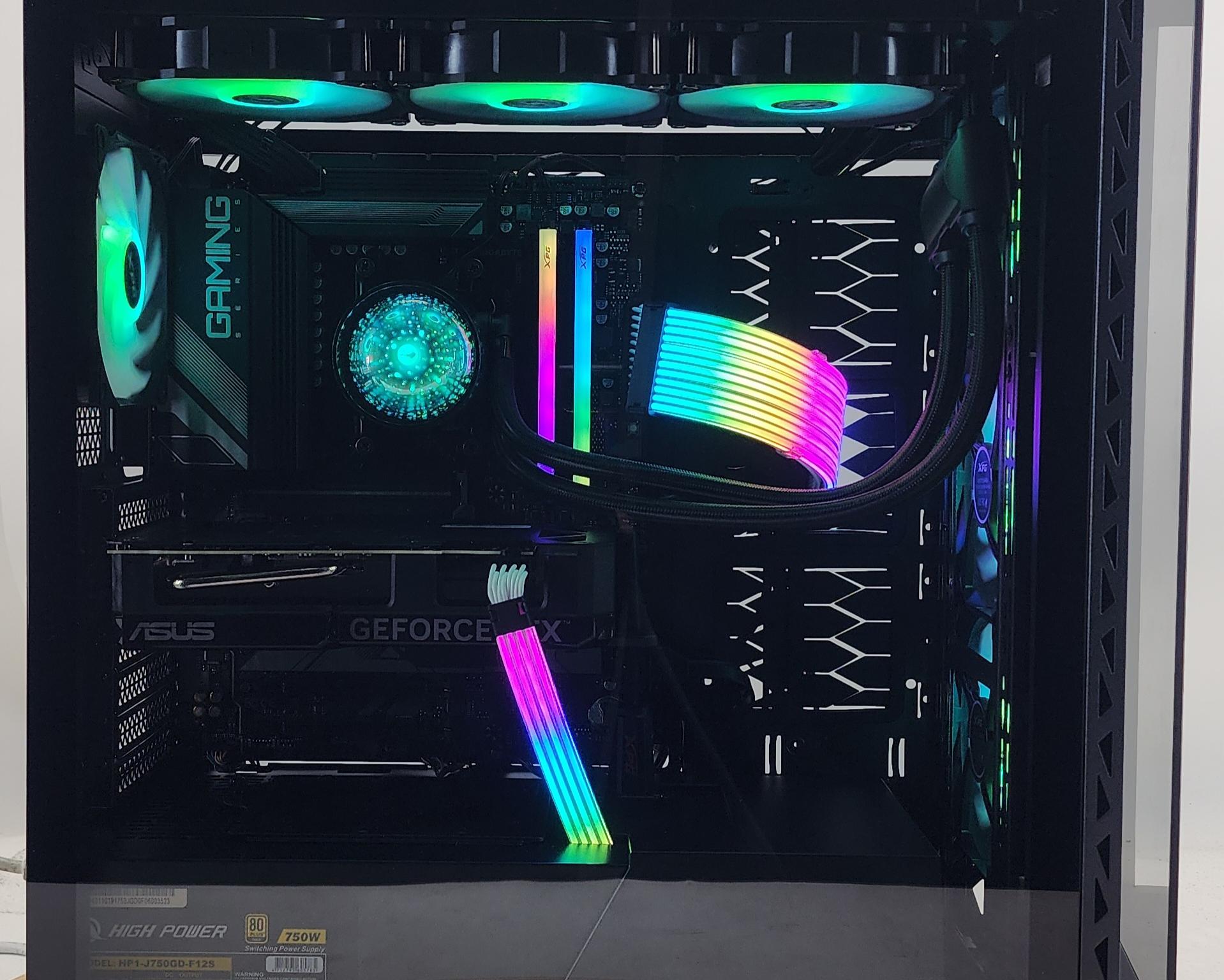 Gaming PC Ryzen 5 7600X3D 32GB RAM 1TB SSD RTX 4070 12GB Windows 11 Computer