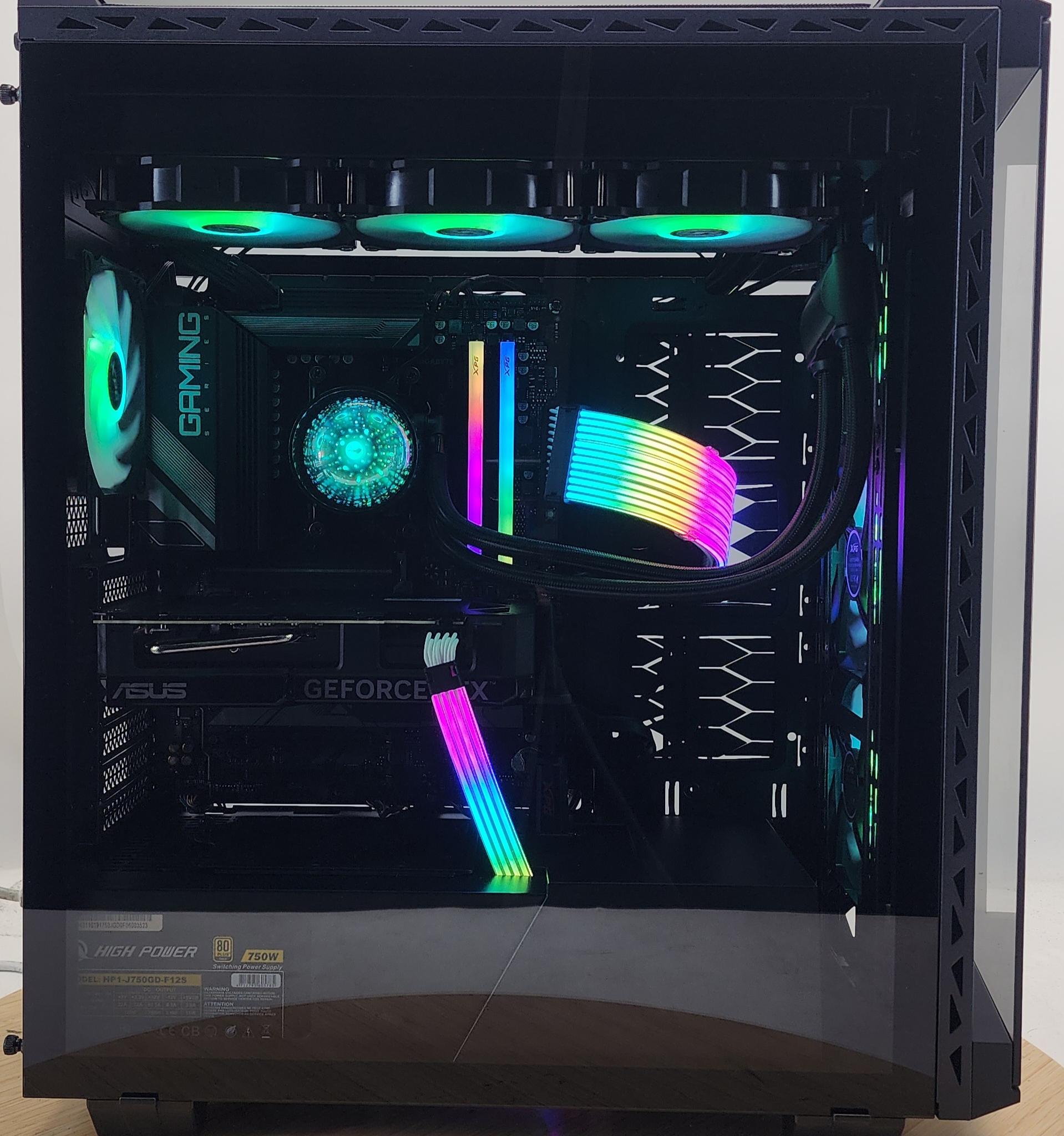 Gaming PC Ryzen 5 7600X3D 32GB RAM 1TB SSD RTX 4070 12GB Windows 11 Computer