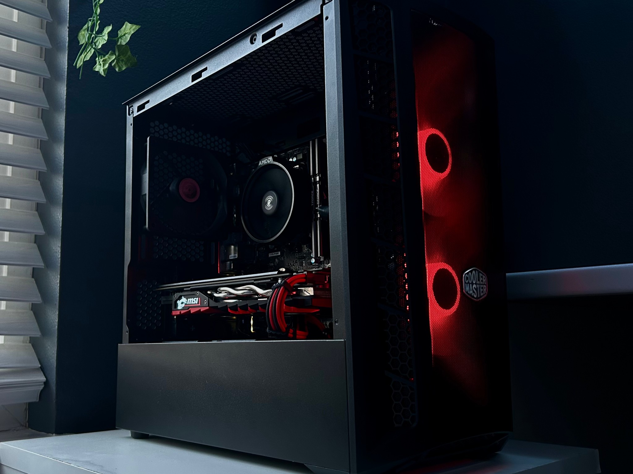 🔴 ⚫ 🔴 Compact Gaming PC | GTX 1060 // Ryzen 5 1600 AF
