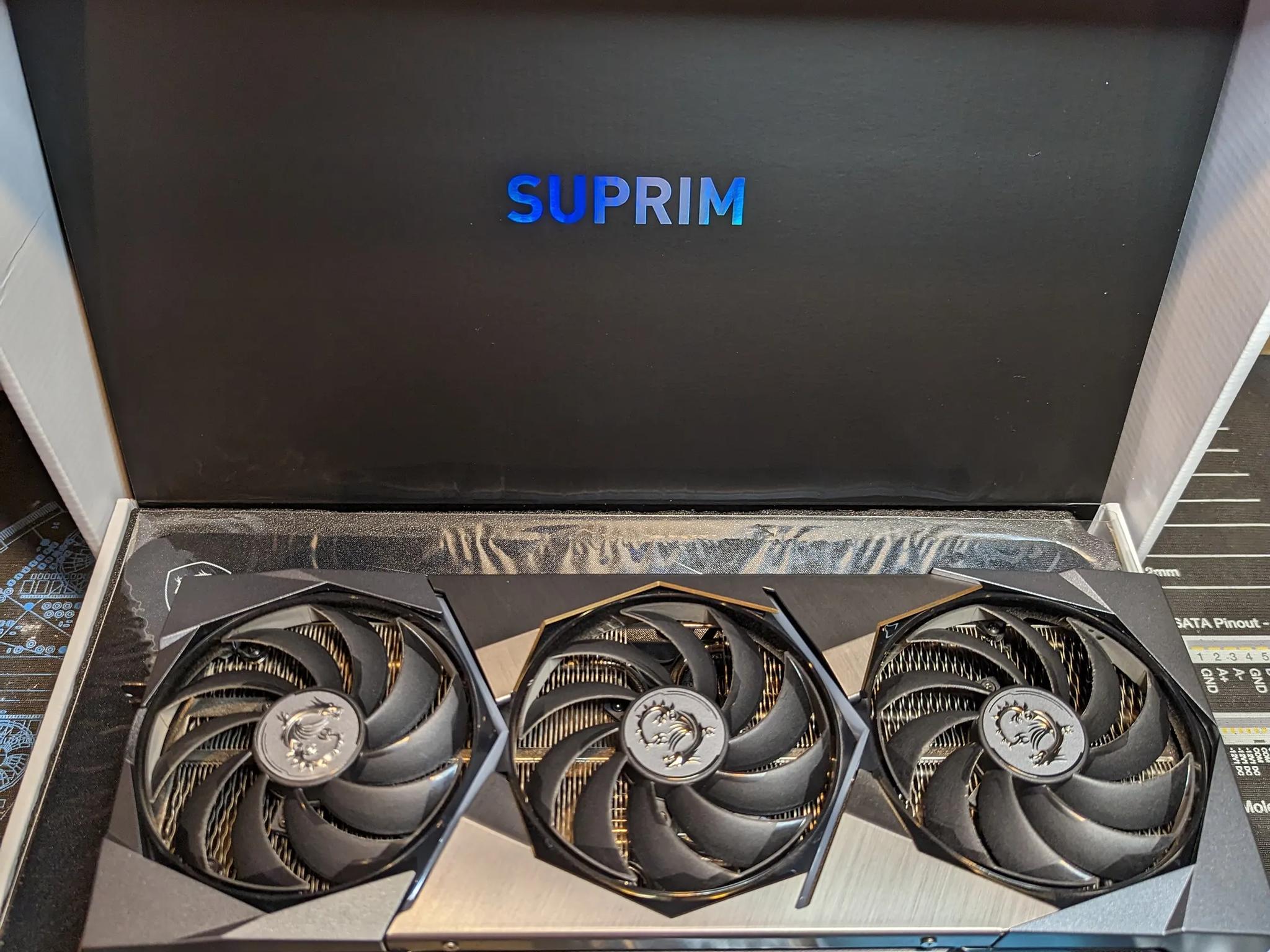 MSI Suprim X GeForce RTX 3070 8GB GDDR6