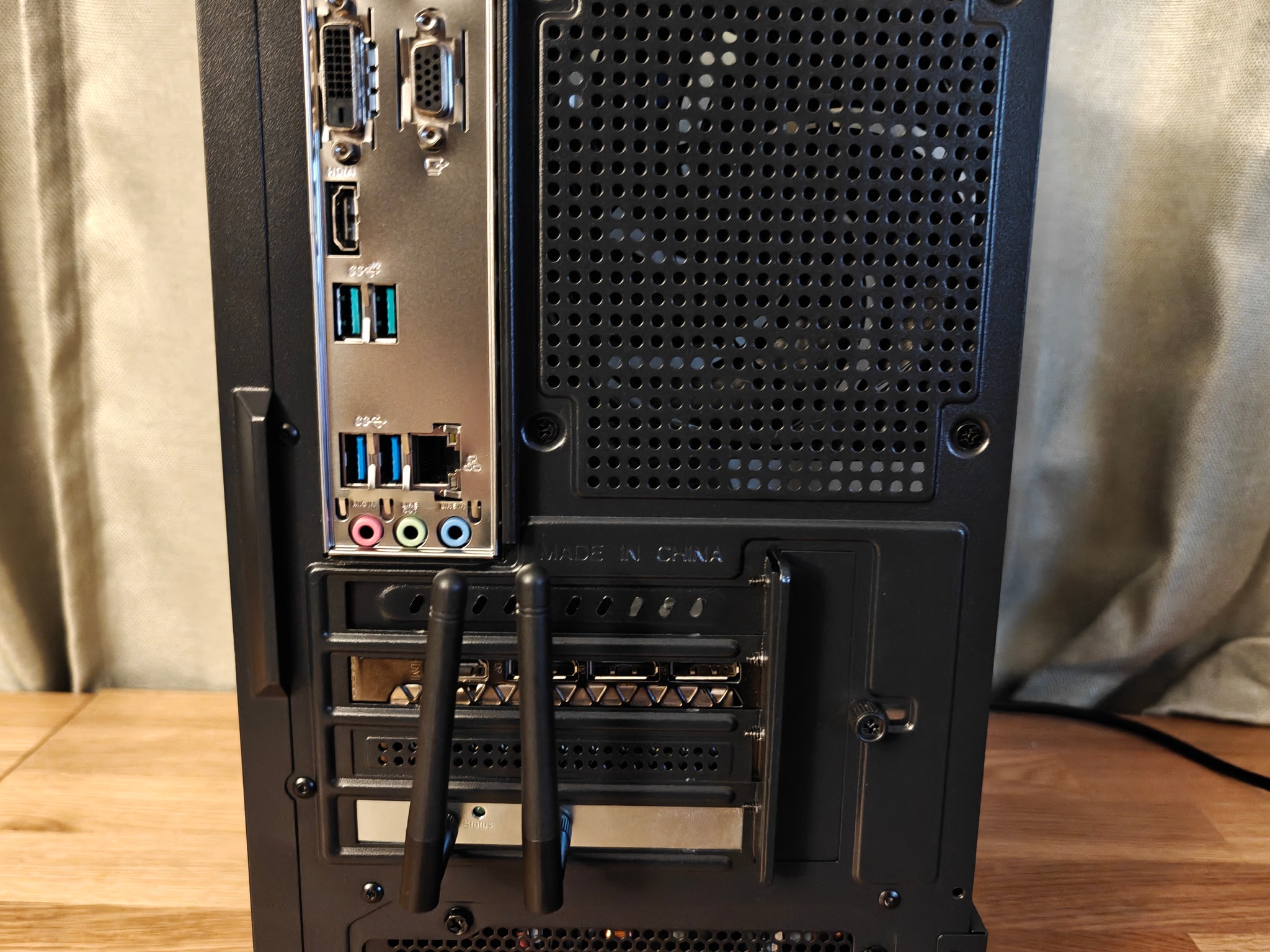 Compact, Efficient Gaming PC - NVIDIA 3060 12GB, Ryzen 5 5500, B550M-K w/Wifi Adapter, 32GB DDR4 RAM