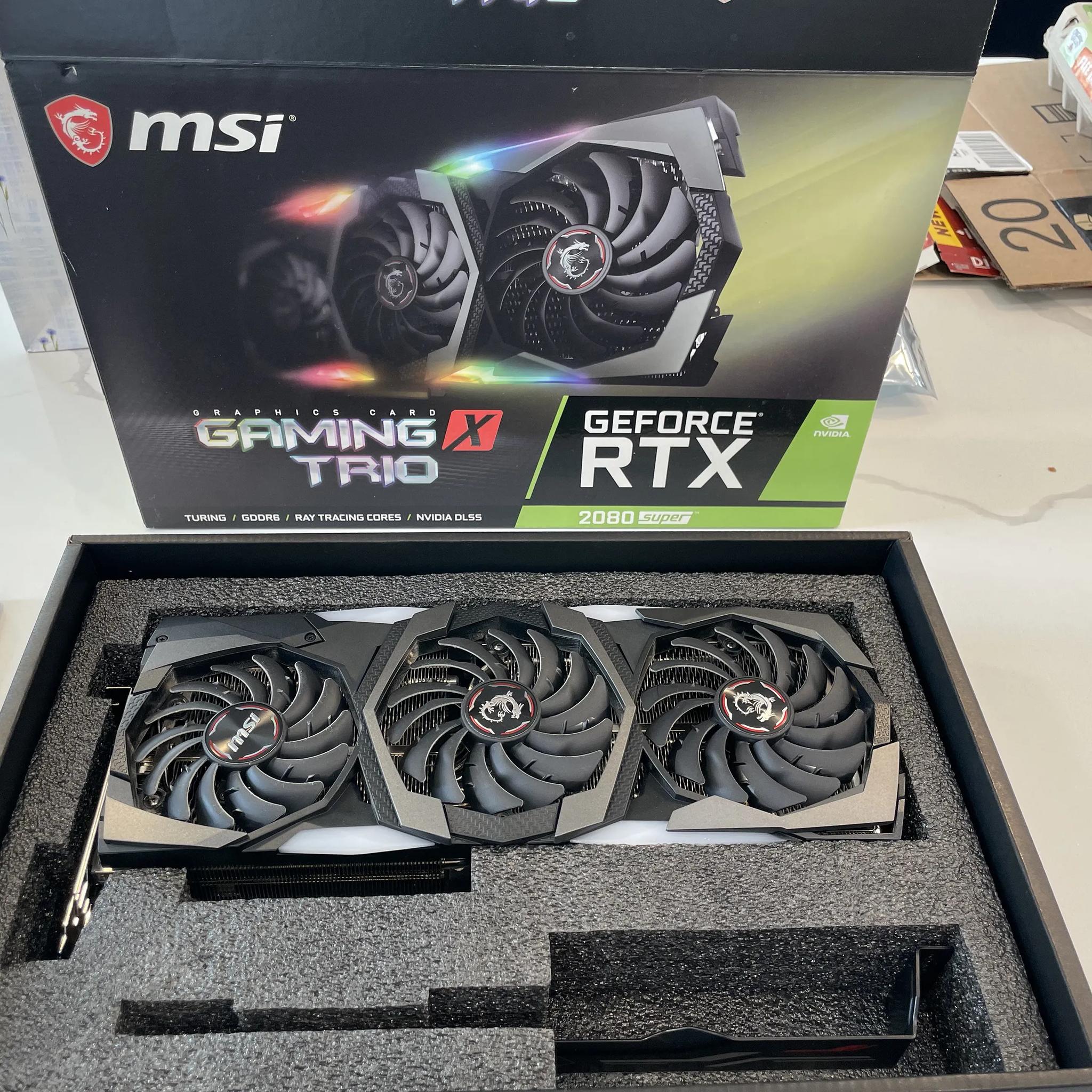 MSI Gaming X Trio Geforce RTX 2080 Super Used