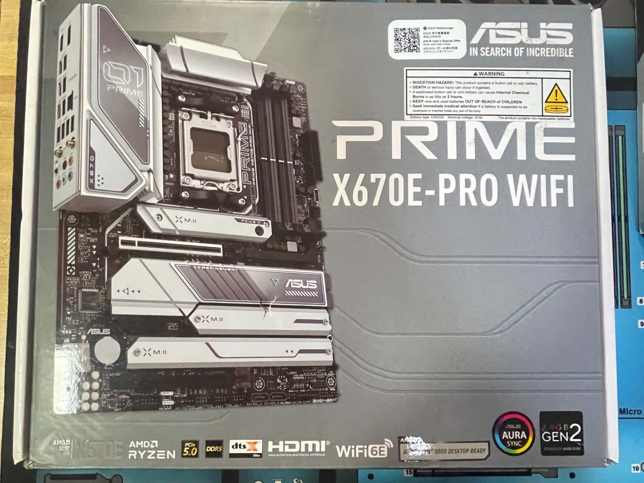 Asus Prime X670E-PRO WiFi