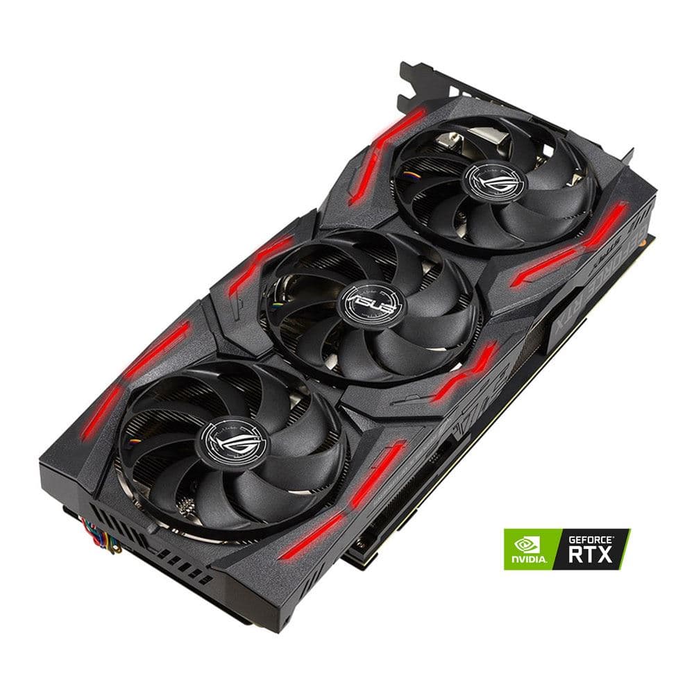 ASUS NVIDIA GeForce RTX 2060 ROG Strix EVO V2 Gaming Triple-Fan 6GB GDDR6 PCIe 3.0 Graphics Card