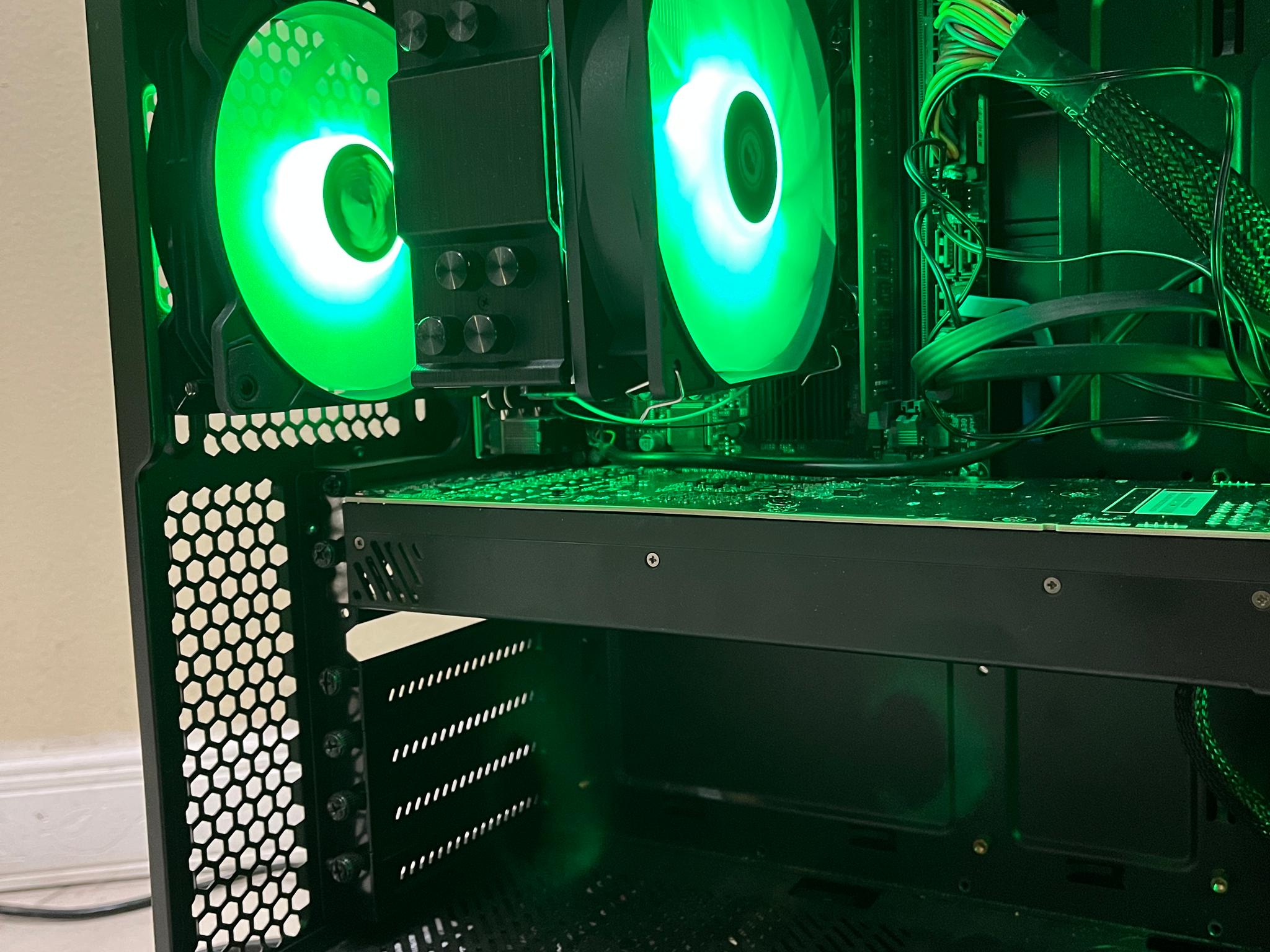 🟠🔥RTX 3070, Intel i5-9400, 16GB RAM, 500GB SSD, High Performance RGB Gaming PC w/ Wi-Fi & Remote 🖥️🔵