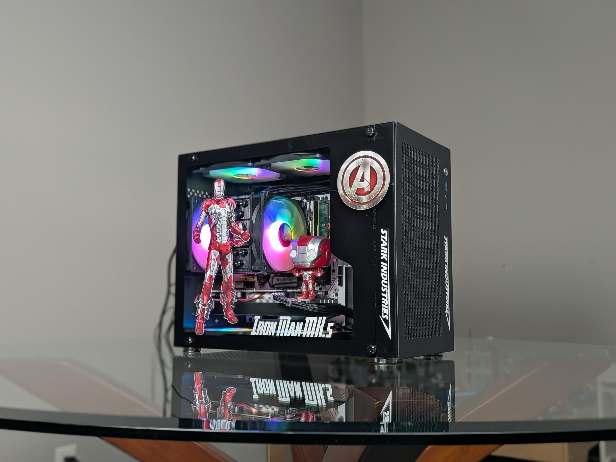 The Ironman Mk.5 Portable Gaming PC | AMD Ryzen 5 x Nvidia GTX 1660 Super | 16 GB RAM | 512GB SSD