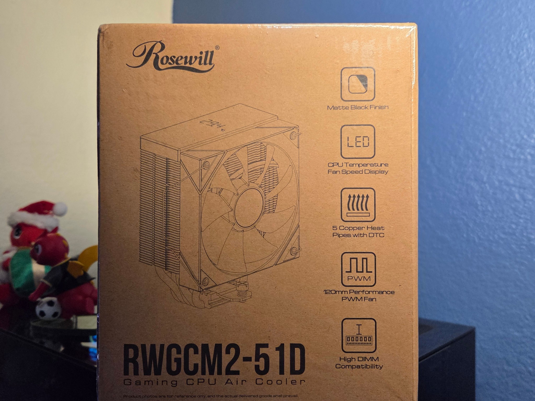 Intel I7 9700k + ASUS Z390-P + 16GB DDR4 3000 + New Rosewill Cooler