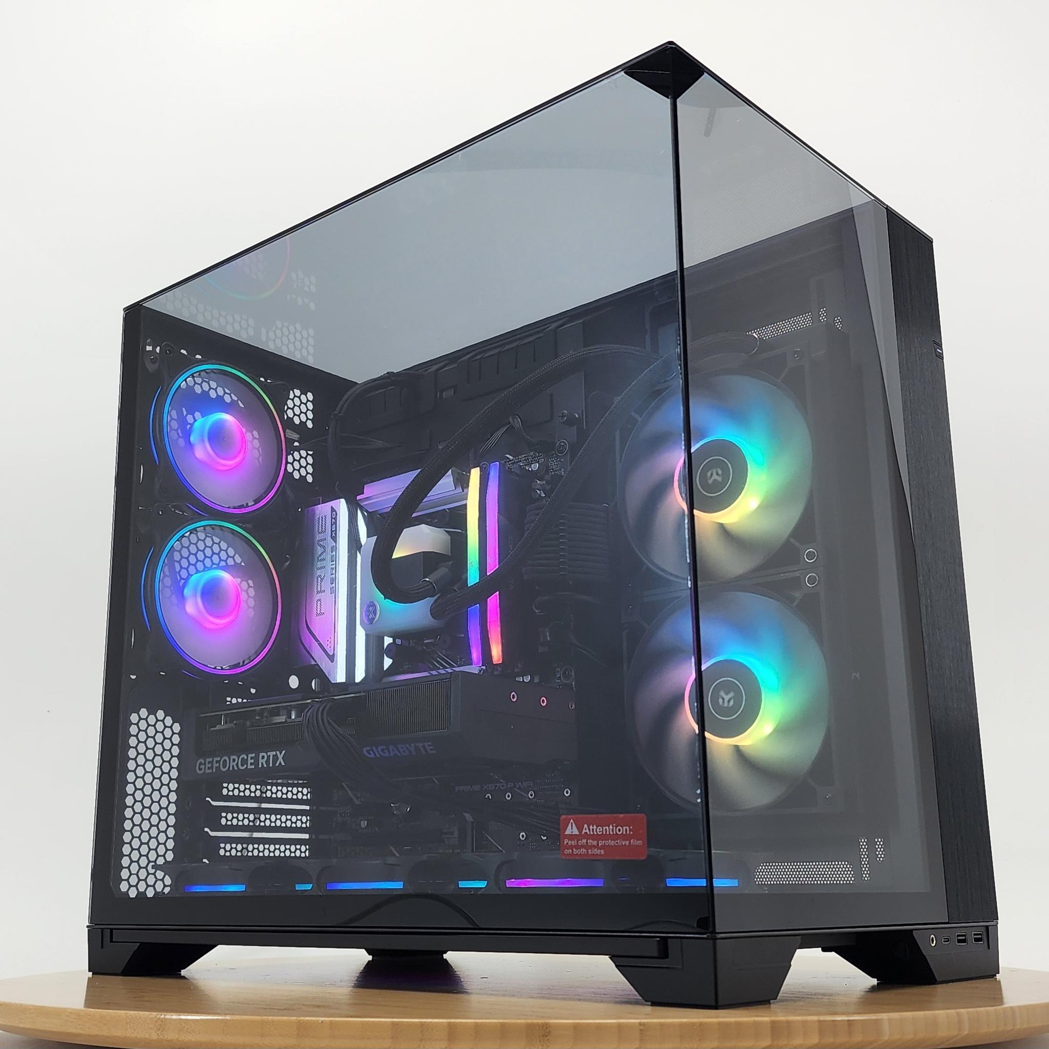 Gaming PC Ryzen 9 7900X 32GB RAM 1TB SSD RTX 4070 SUPER 12GB Windows 11 Computer