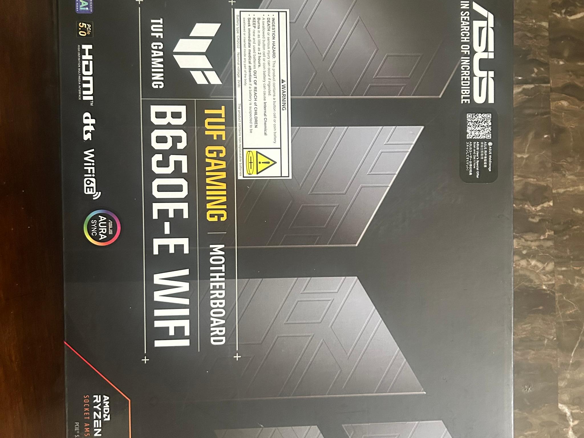 ASUS TUF GAMING B650-E WIFI - Image 1