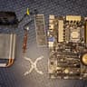 i5-4670K, Asus Z97-PRO, 32GB DDR3, Coolermaster Hyper 212