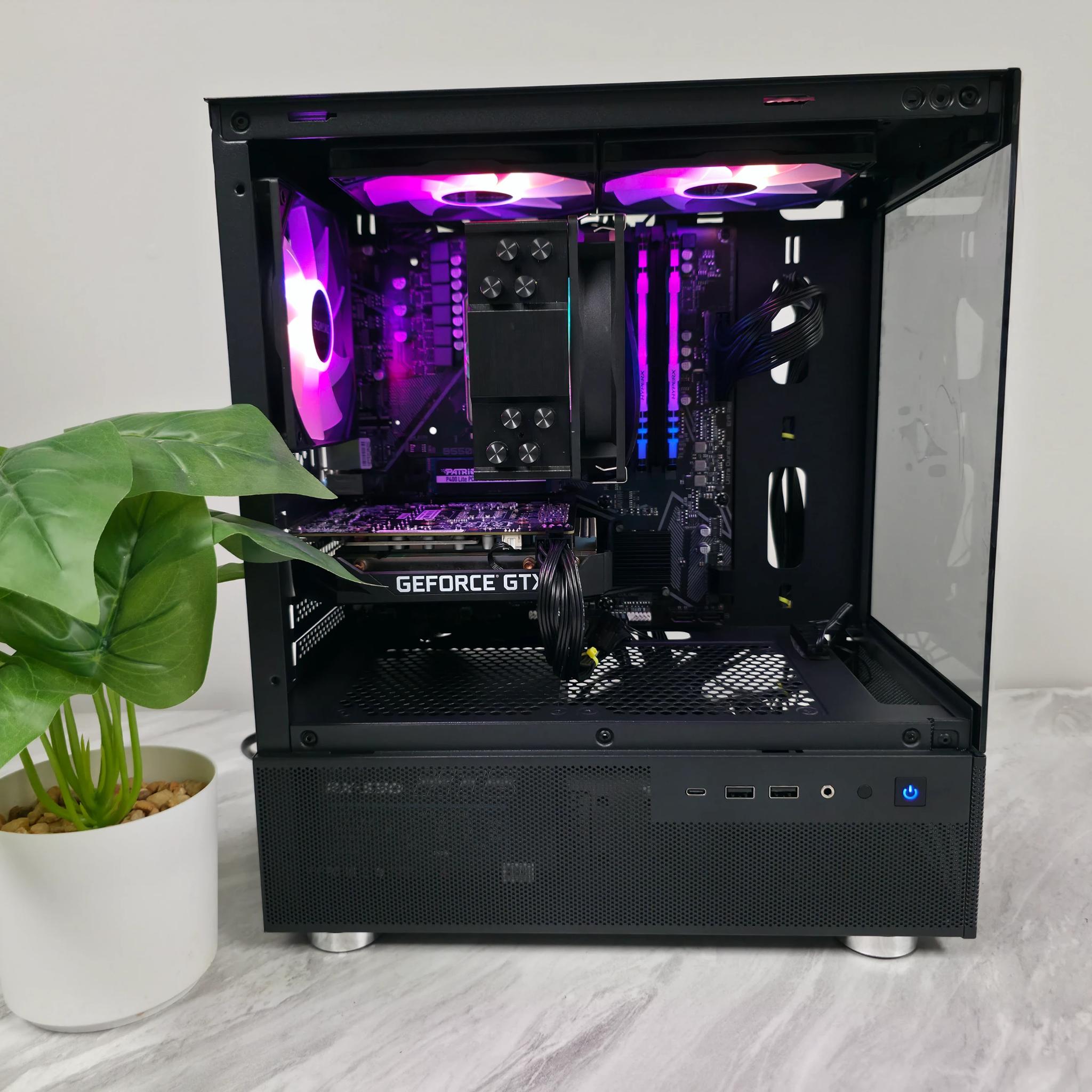 1080p Streaming and Gaming PC Computer (Ryzen 5, GTX 1660 Super, 16GB DDR4)