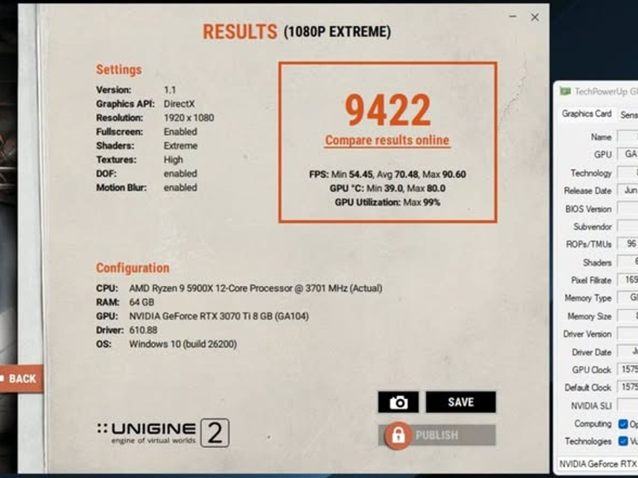 NVIDIA GeForce RTX 3070 Ti Founders Edition 8GB