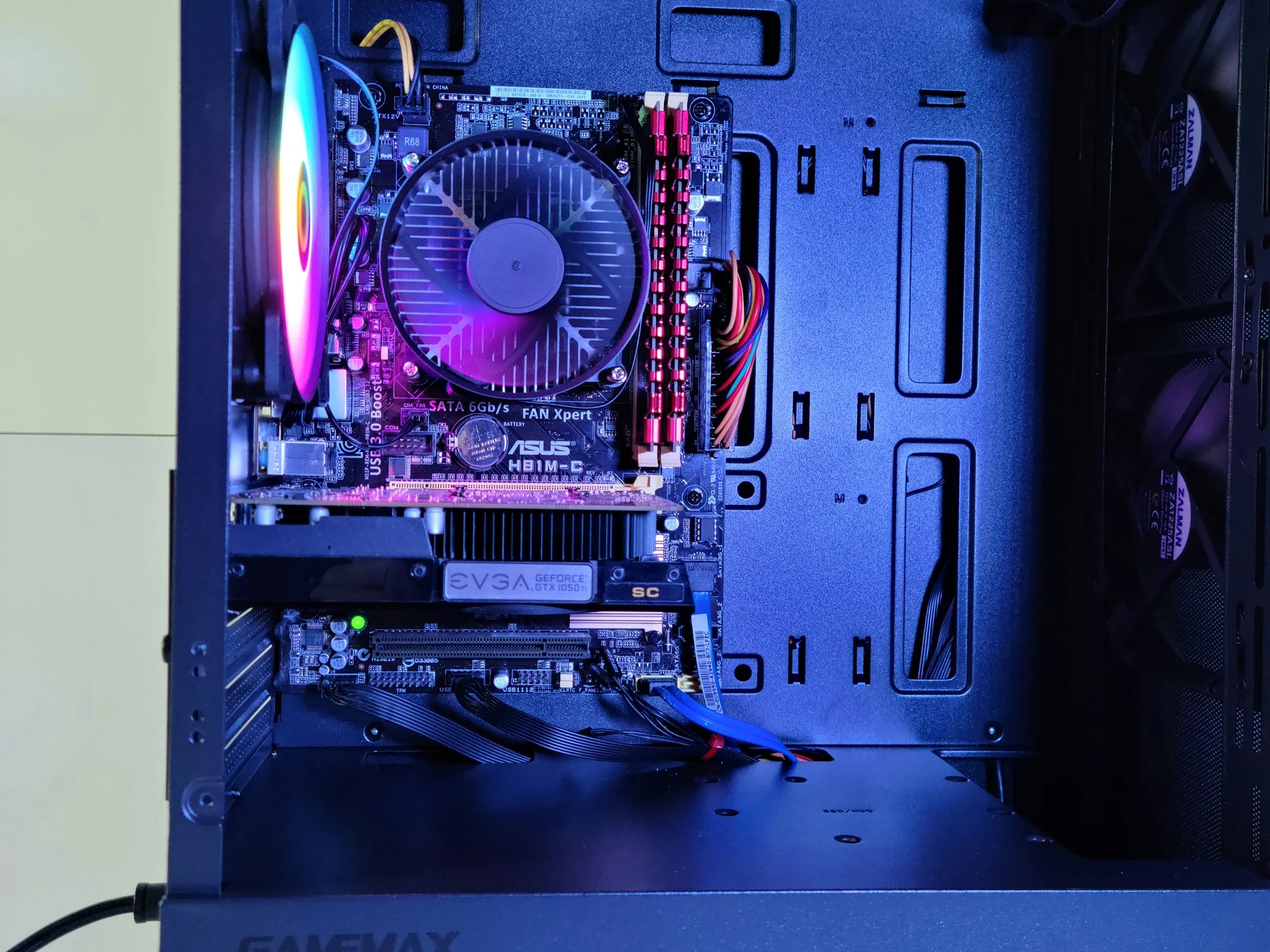 Max5i Gaming PC Custom Windows 10 1000GB ,16Gb, 1050ti Desktop Powerstation