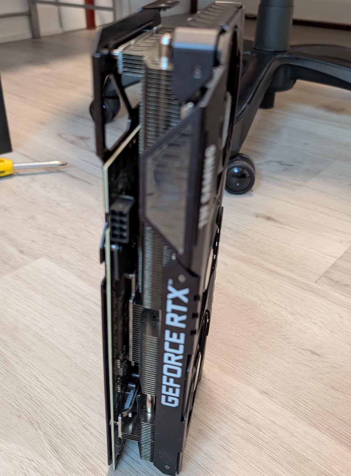 Clean and well-maintained ASUS TUF Gaming GeForce RTX 3060 12GB