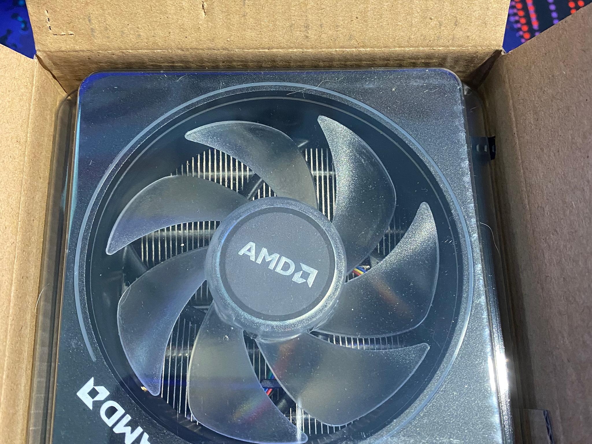 R7 3700X Box With Wraith Prism Cooler Unused in box