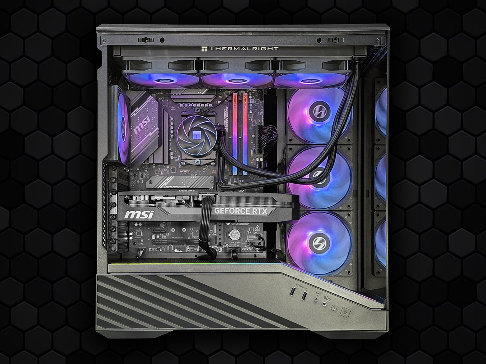 Core Ultra 7 265KF | RTX 5080 16GB | 32GB DDR5 (6000 MT/s) | 2TB SSD | 850W Gold PSU | AI Vector