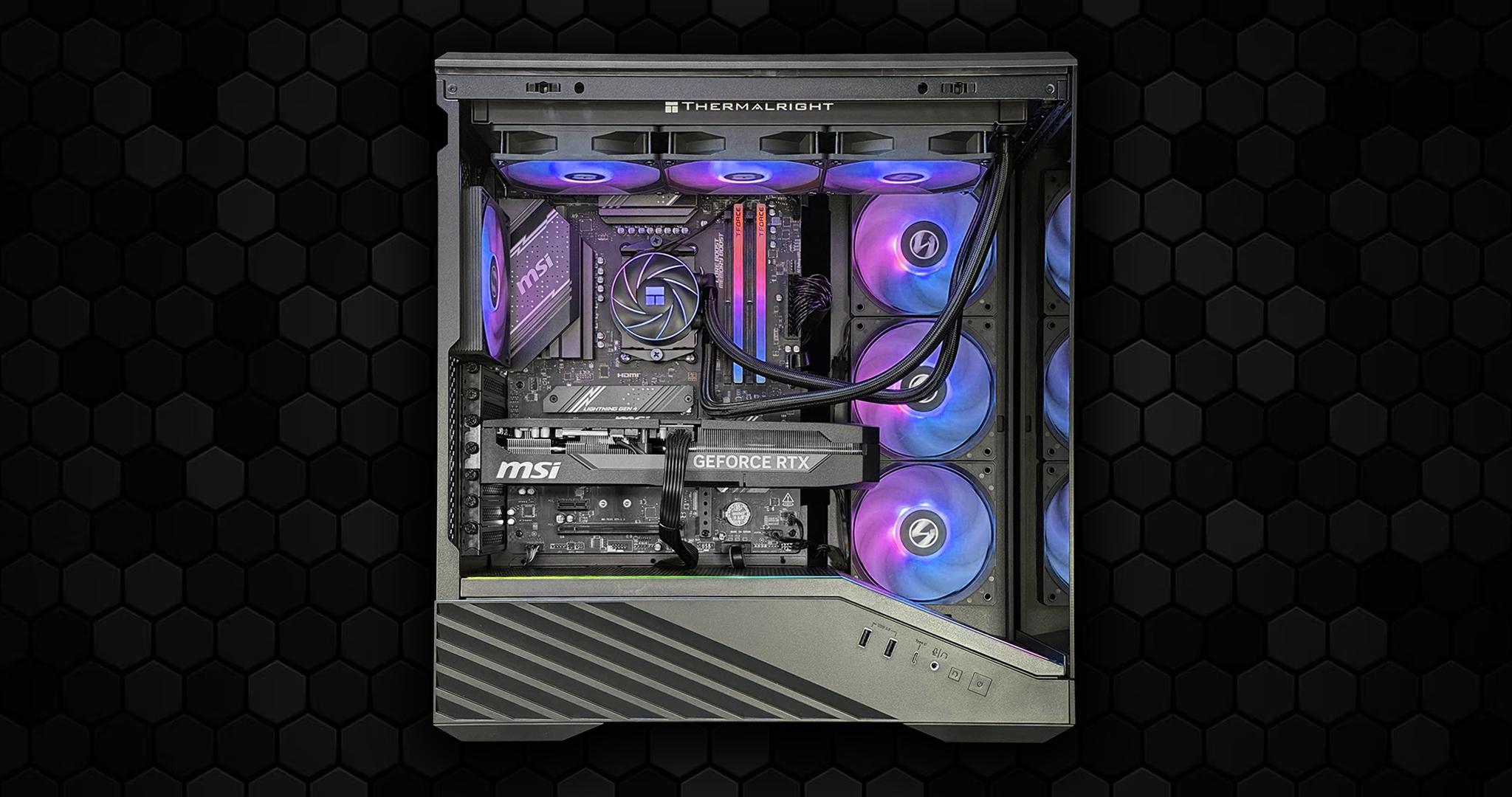 Core Ultra 7 265KF | RTX 5080 16GB | 32GB DDR5 (6000 MT/s) | 2TB SSD | 850W Gold PSU | AI Vector