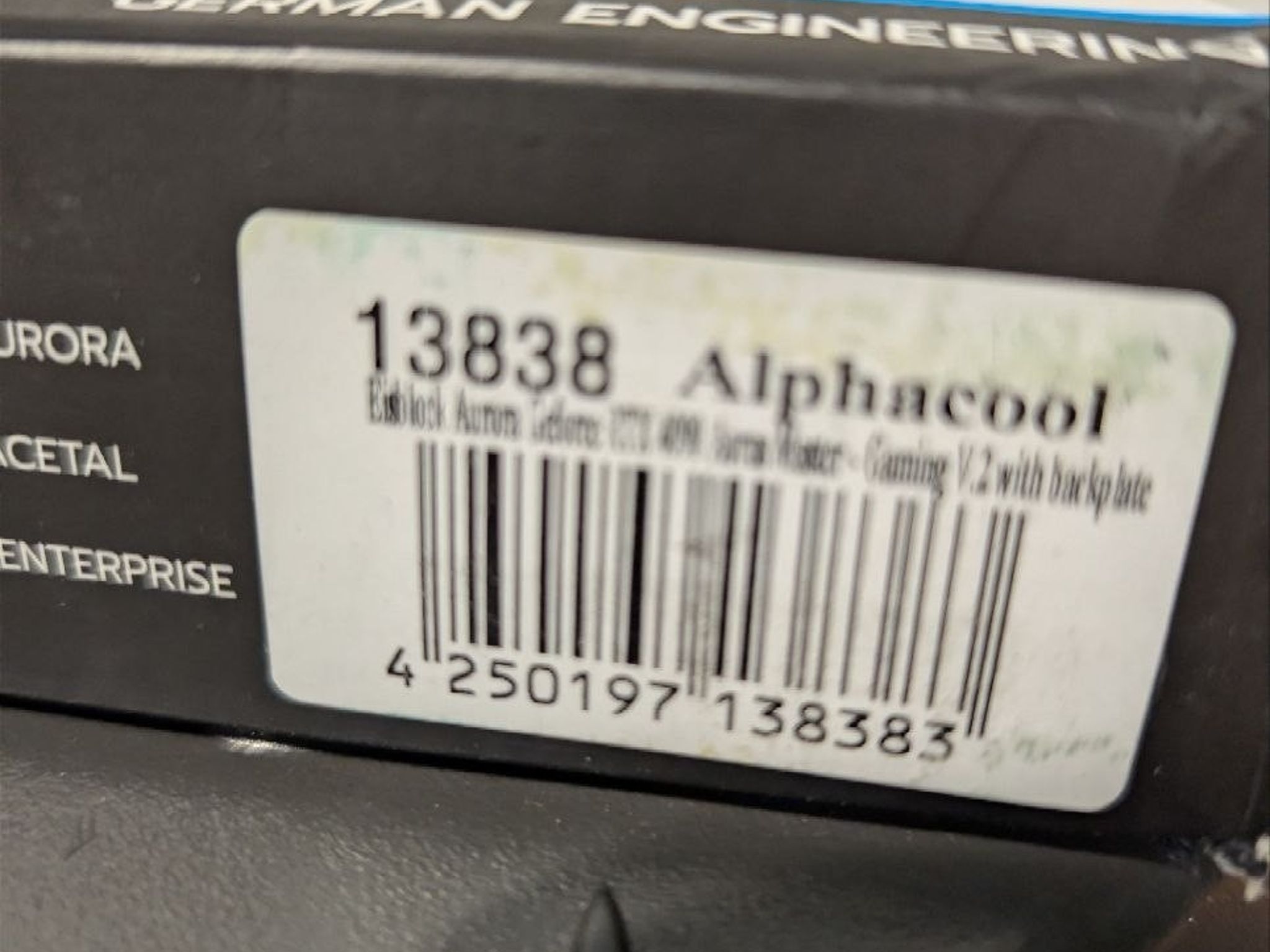 Alphacool Eisblock Aurora Geforce RTX 4090 Aorus Master - Gaming V.2 (13838)