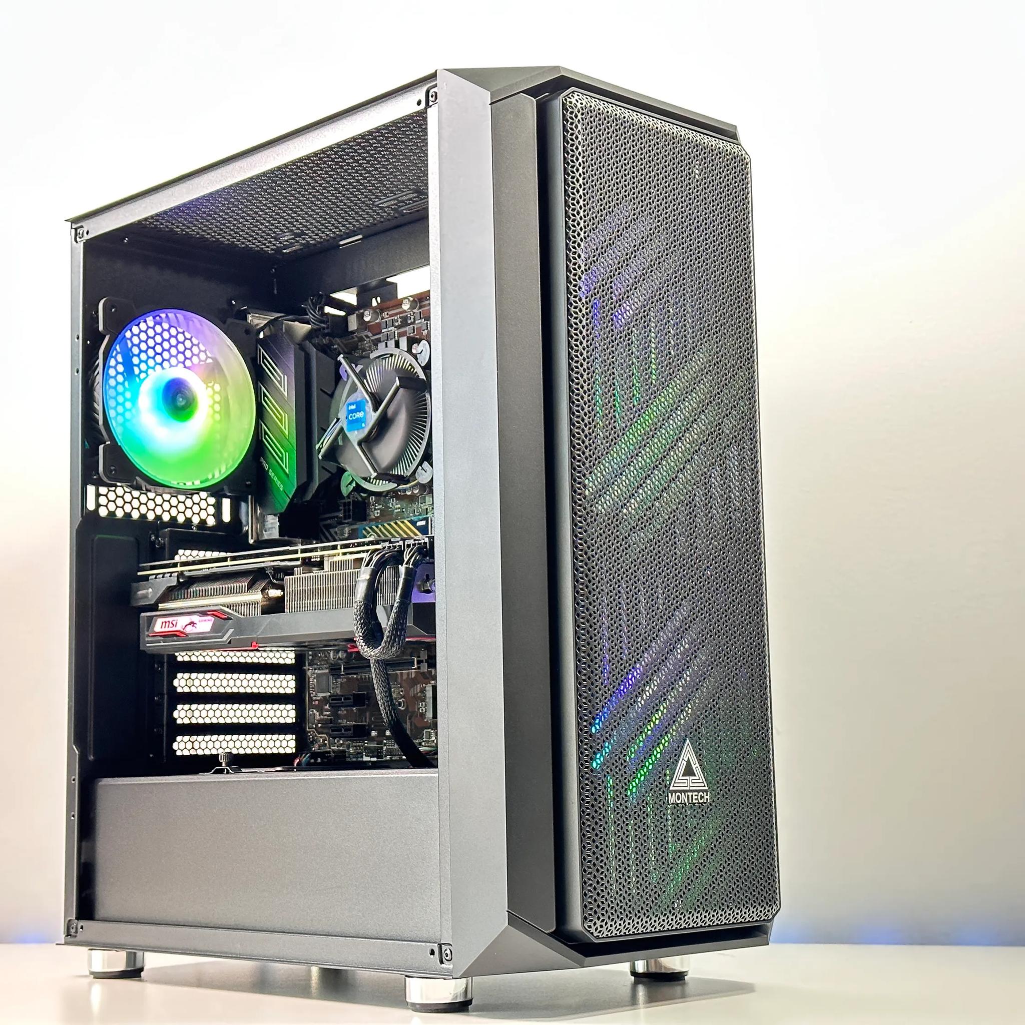 🔫💣For the 💵 💰Gaming PC 💣Intel Core i5-9600KF 6core💣AMD RX 5600XT 6GB💣16GB DDR4💣512GB Nvme SSD
