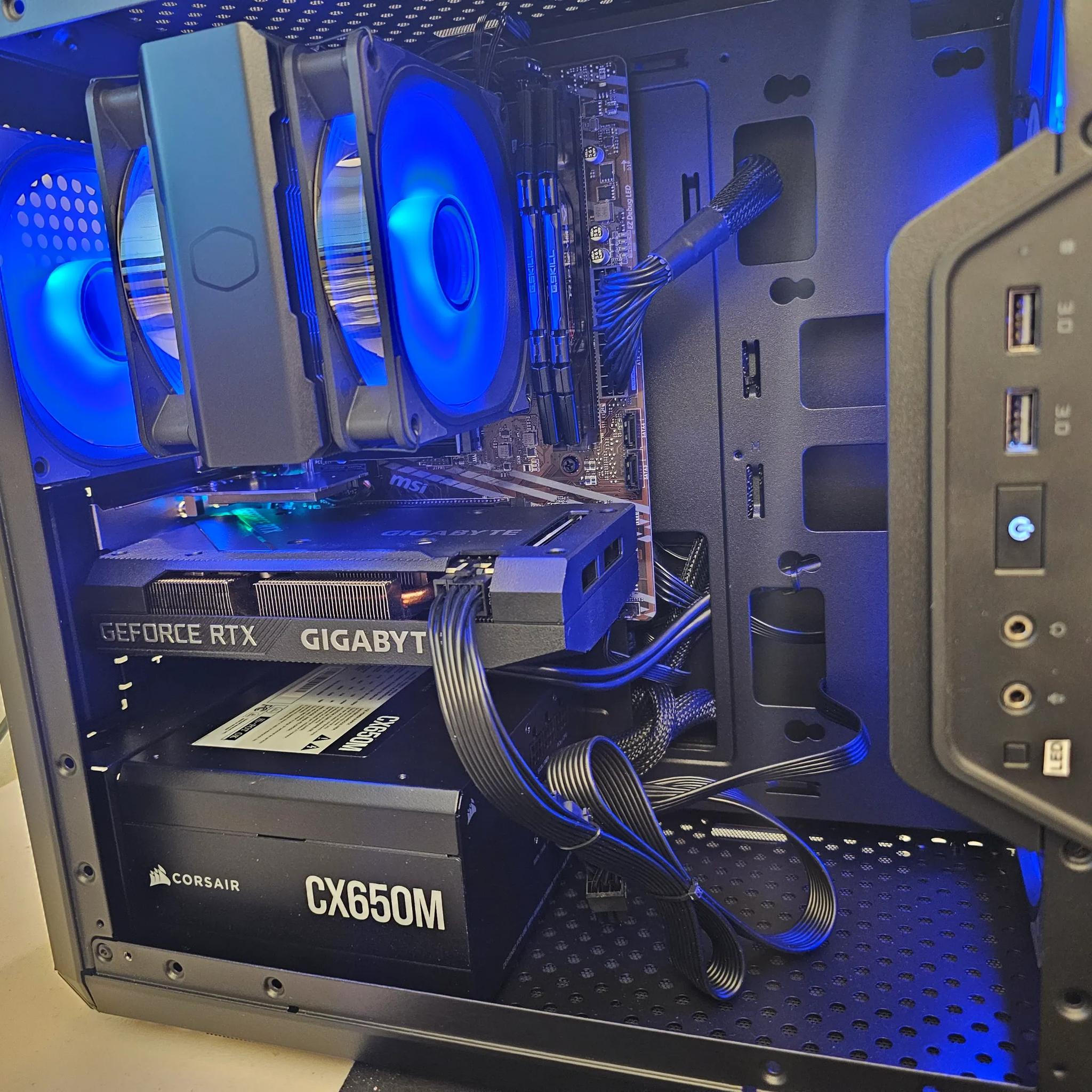 Gaming PC RTX 3060 Ti Ryzen 7 3700x