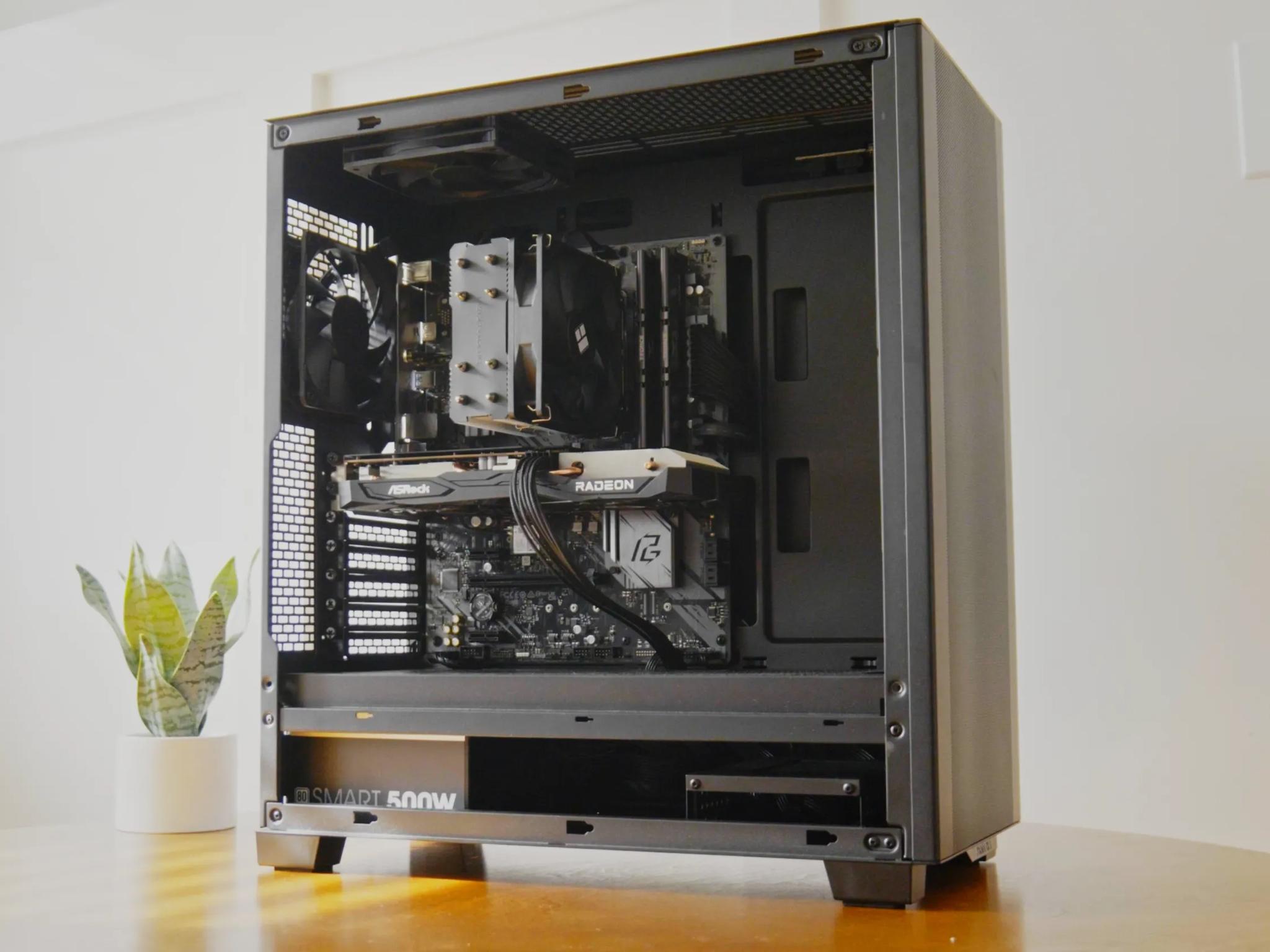 🖤 Ryzen 5 + 16GB + RX 6600 8GB Gaming PC 🖤