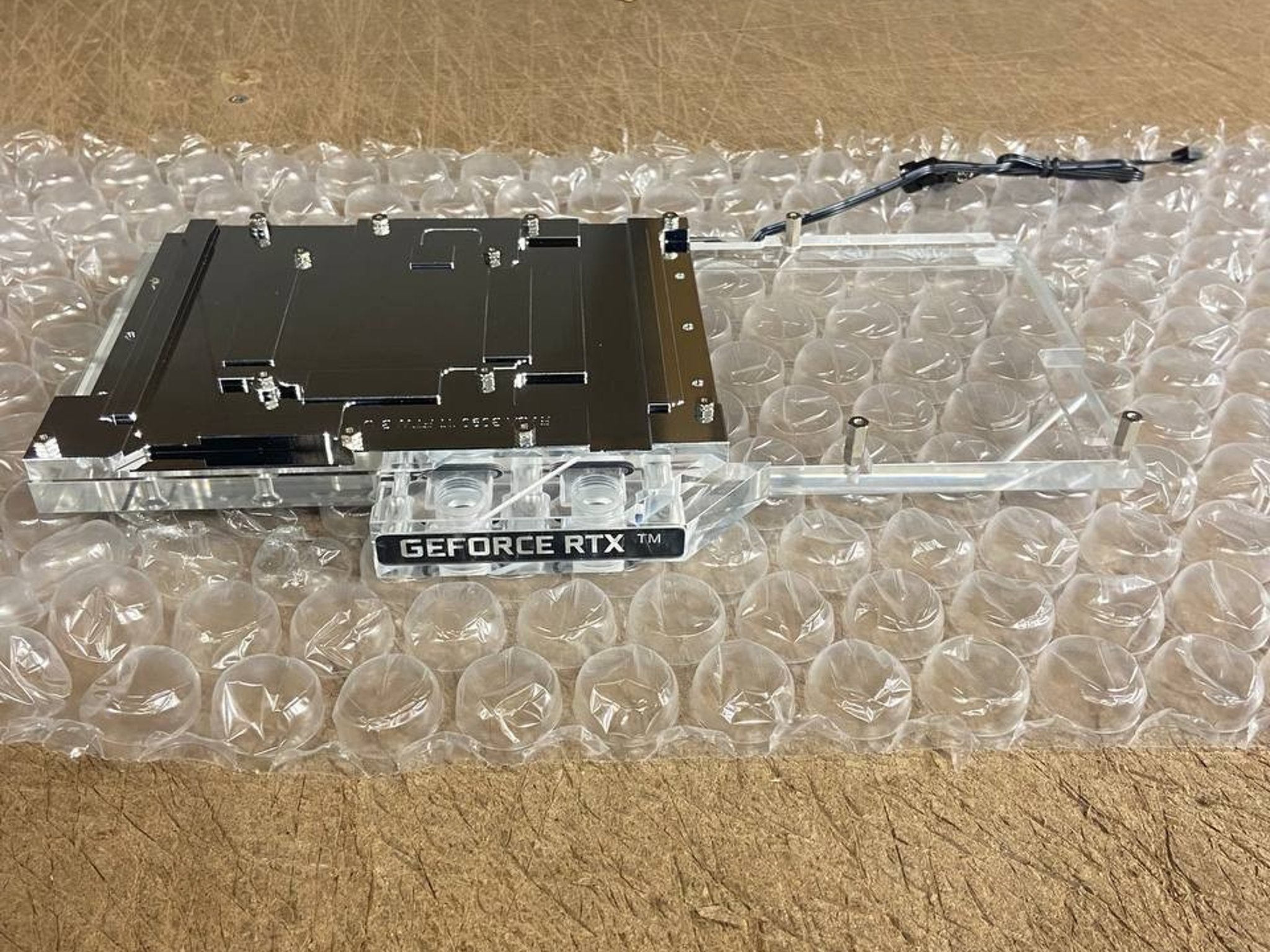 Alphacool Eisblock Aurora Acryl GPX-N RTX 3090TI Founders Edition with Backplate