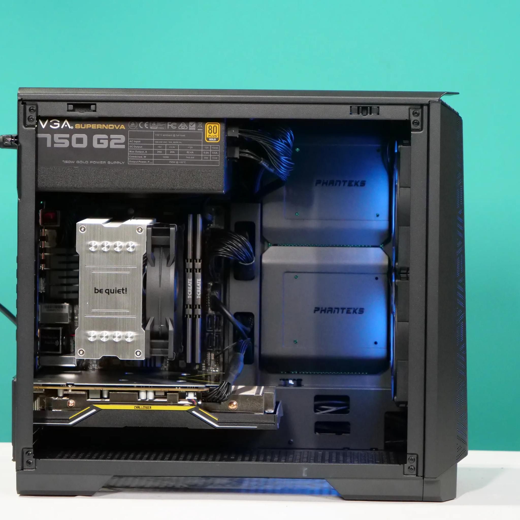 UCW Ready to Play "House of the Ryzen Sun" ITX build. (Ryzen 7 2700x+RX 5500 XT+16gb) Free Ship!