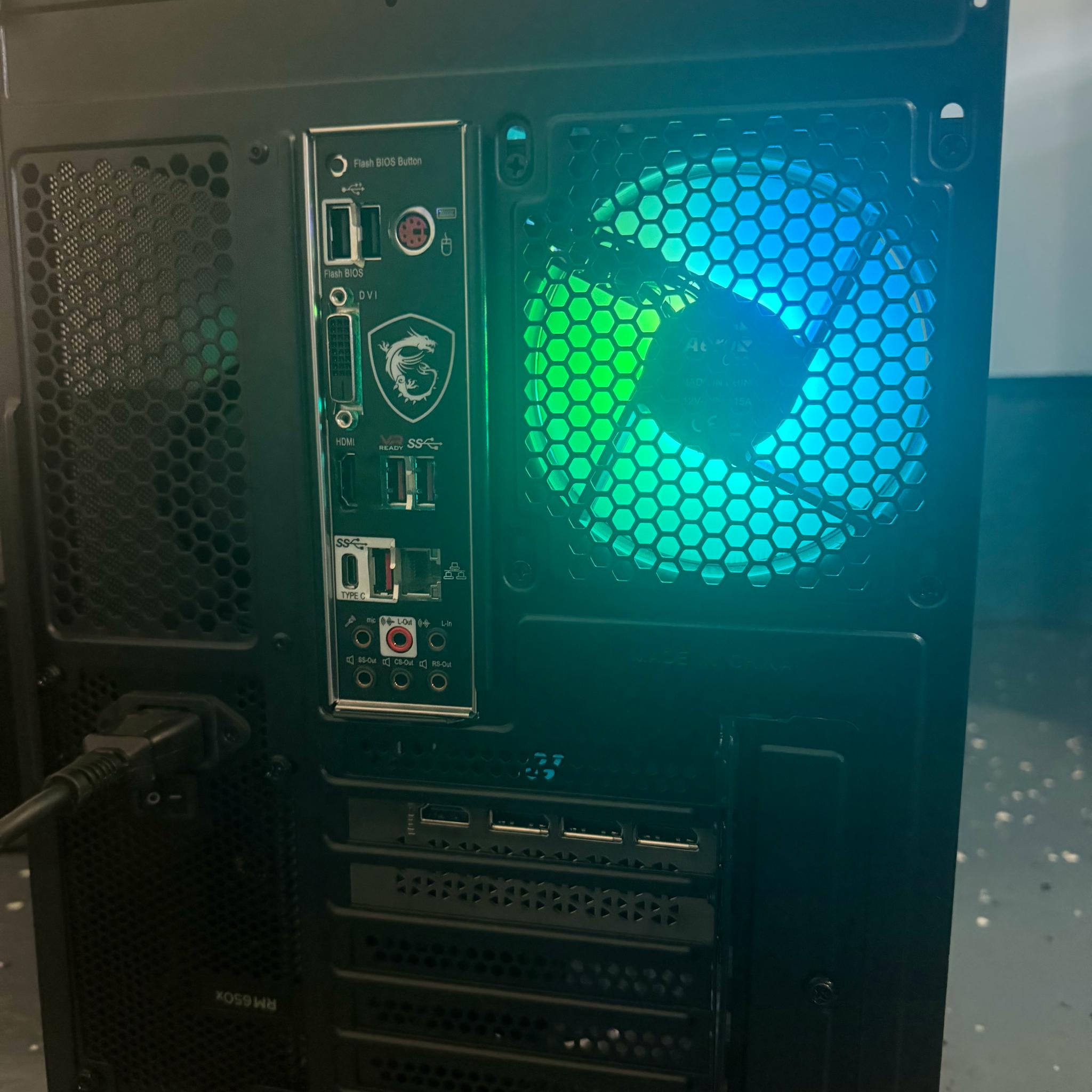 ❄️"Polar Shadow"⚫️| 1080p Gaming | RTX 5050 | Ryzen 7 3700X | 16GB Ram | 1TB SSD | Free ShIpping