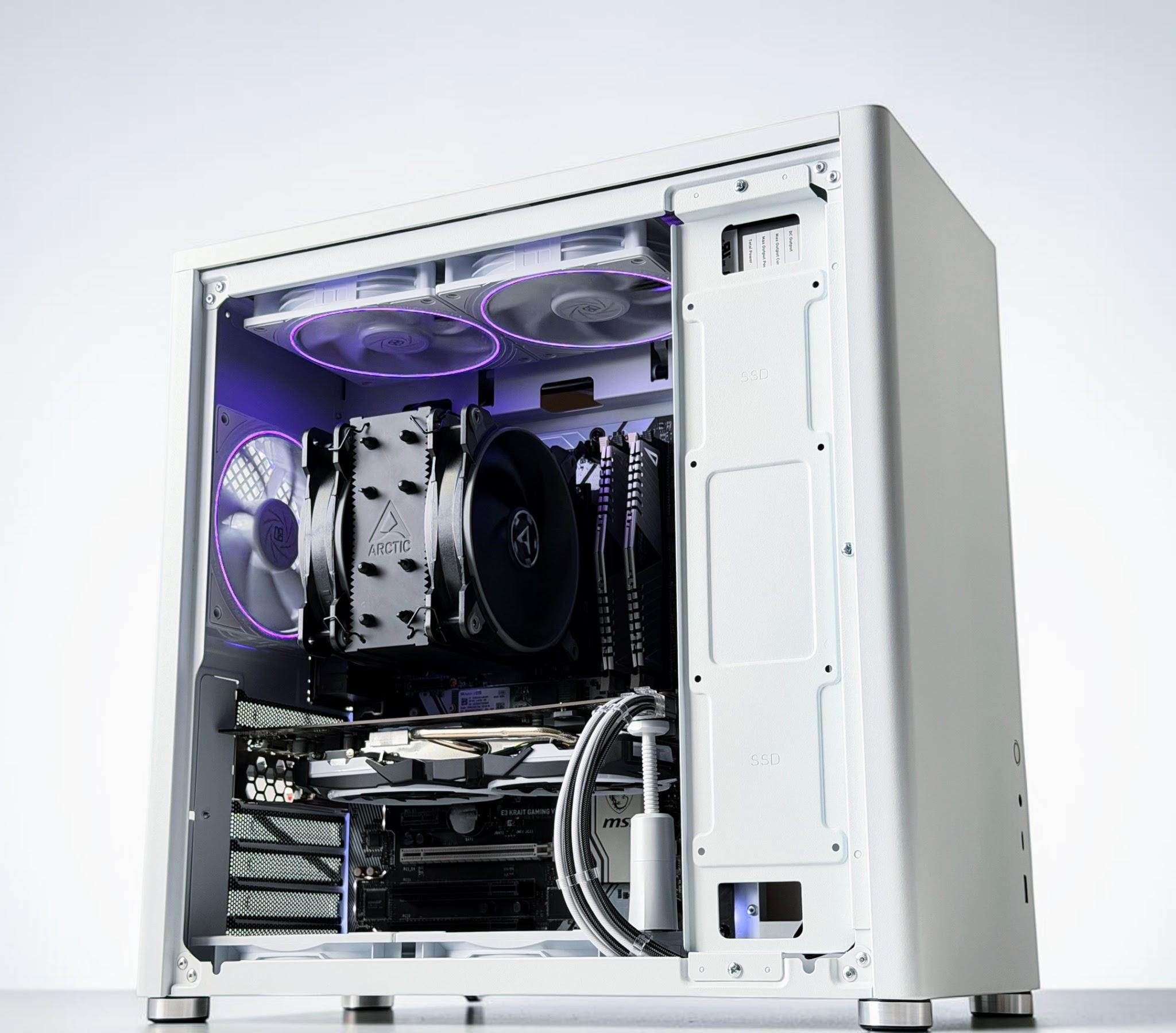 🤖 ❄️Starter Gaming PC❄️AMD RX 480 8GB❄️Intel Xeon 1240 V5 ( EQ=i7 6700)❄️16GB DDR4❄️512GB