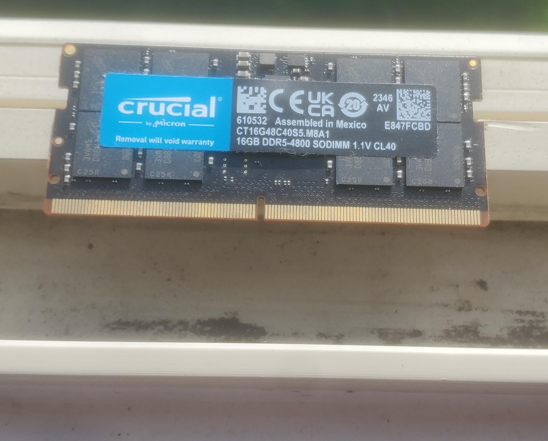 Crucial CT16G48C40S5 16GB - Image 1