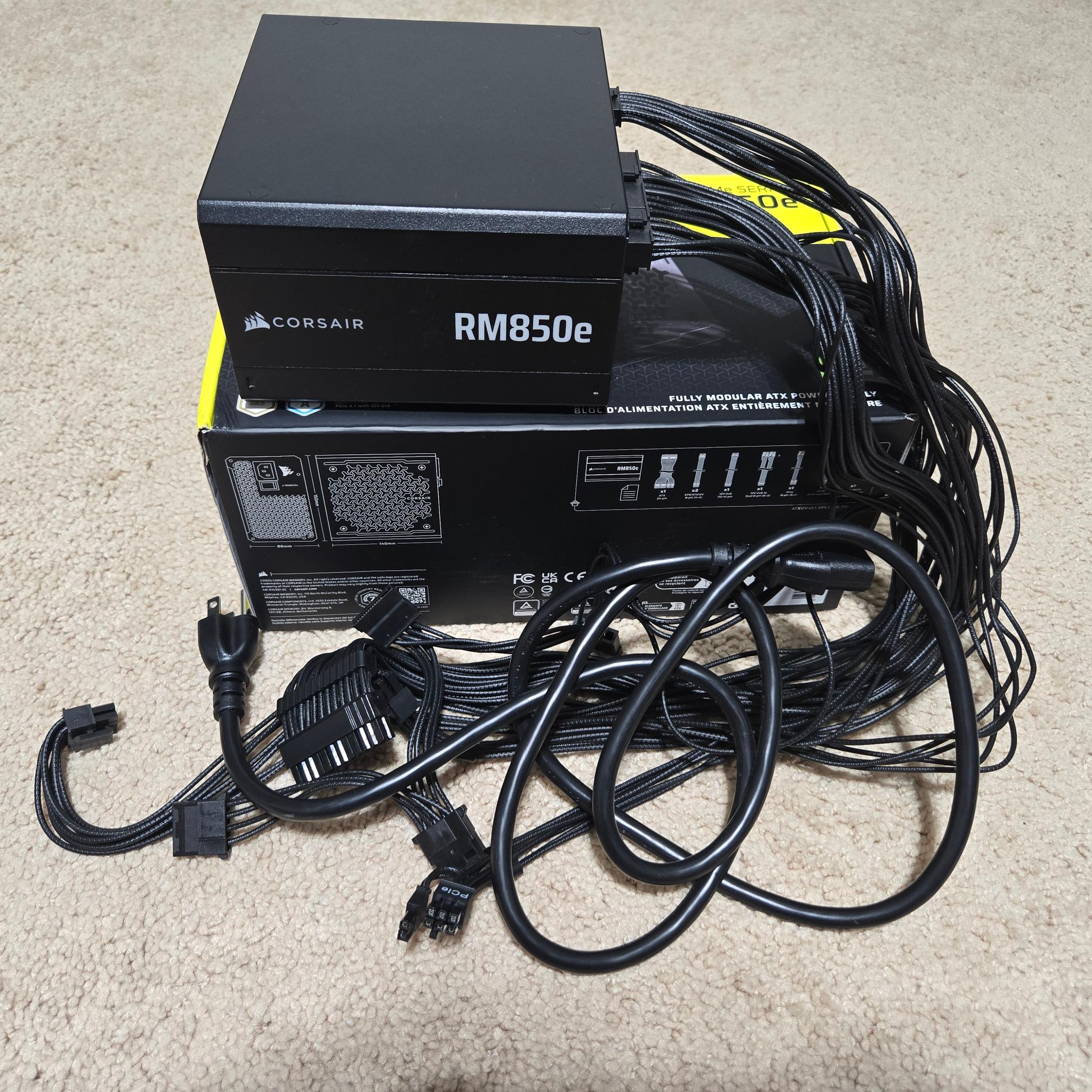 CORSAIR RM850e GOLD+ Fully Modular