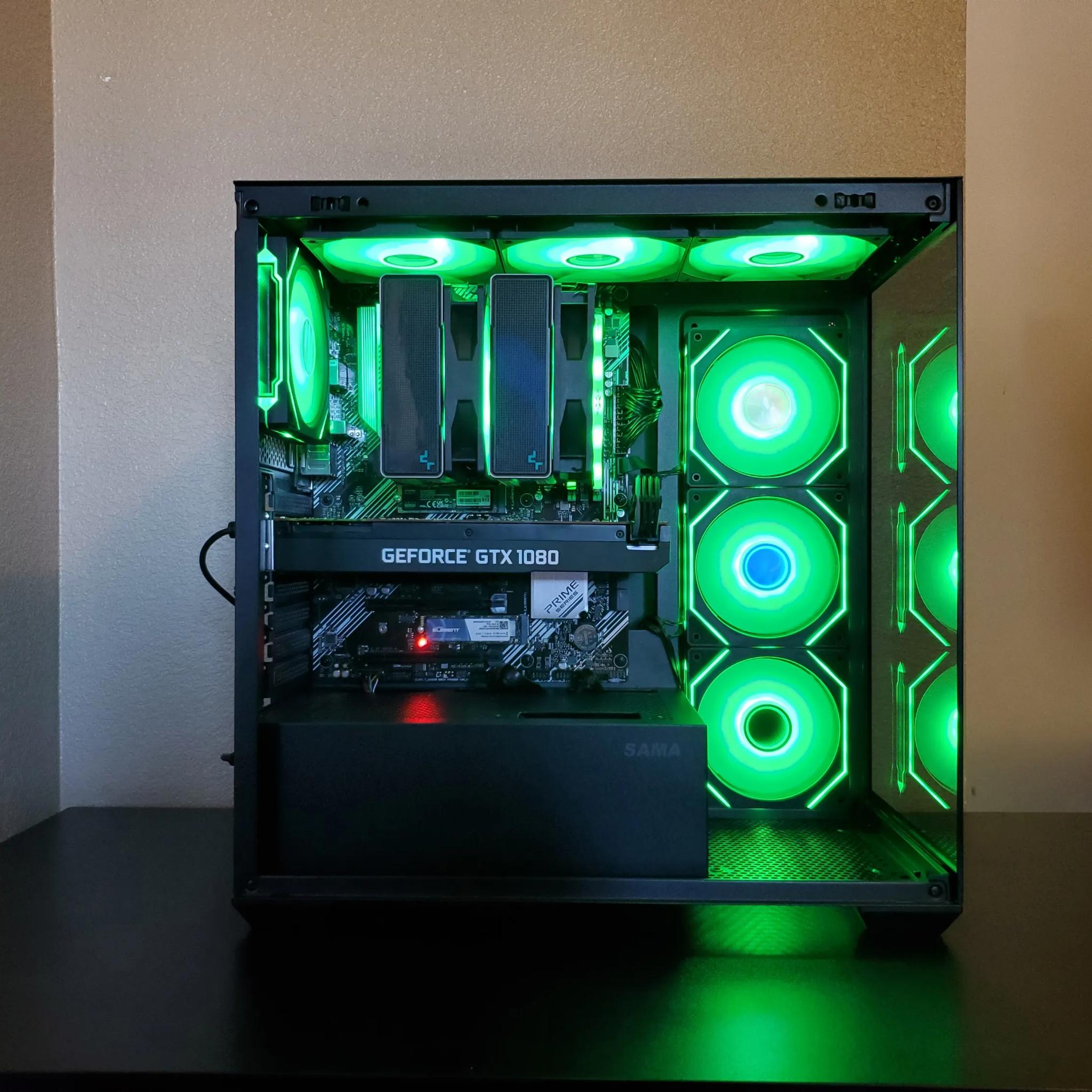 Gaming PC, Ryzen 5 3600 | GTX 1080 8GB| 16GB RAM | 1.5 TB Storage | WiFi/Bluetooth