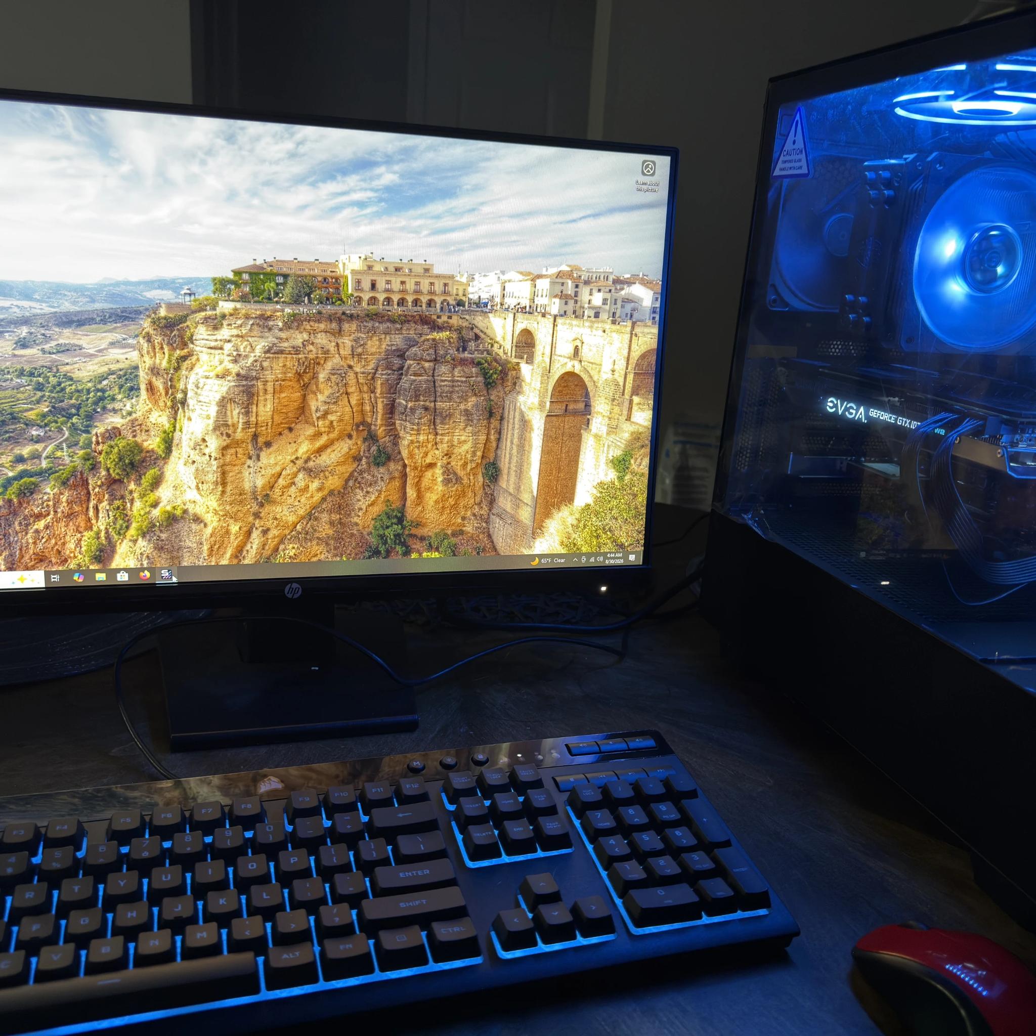Custom Gaming PC - Freshly Built W/Win 10 Pro ready for Win 11