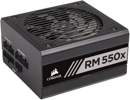 CORSAIR RMX Series RM550X 550 Watt 80 Plus Gold Fully Modular Power Supply
