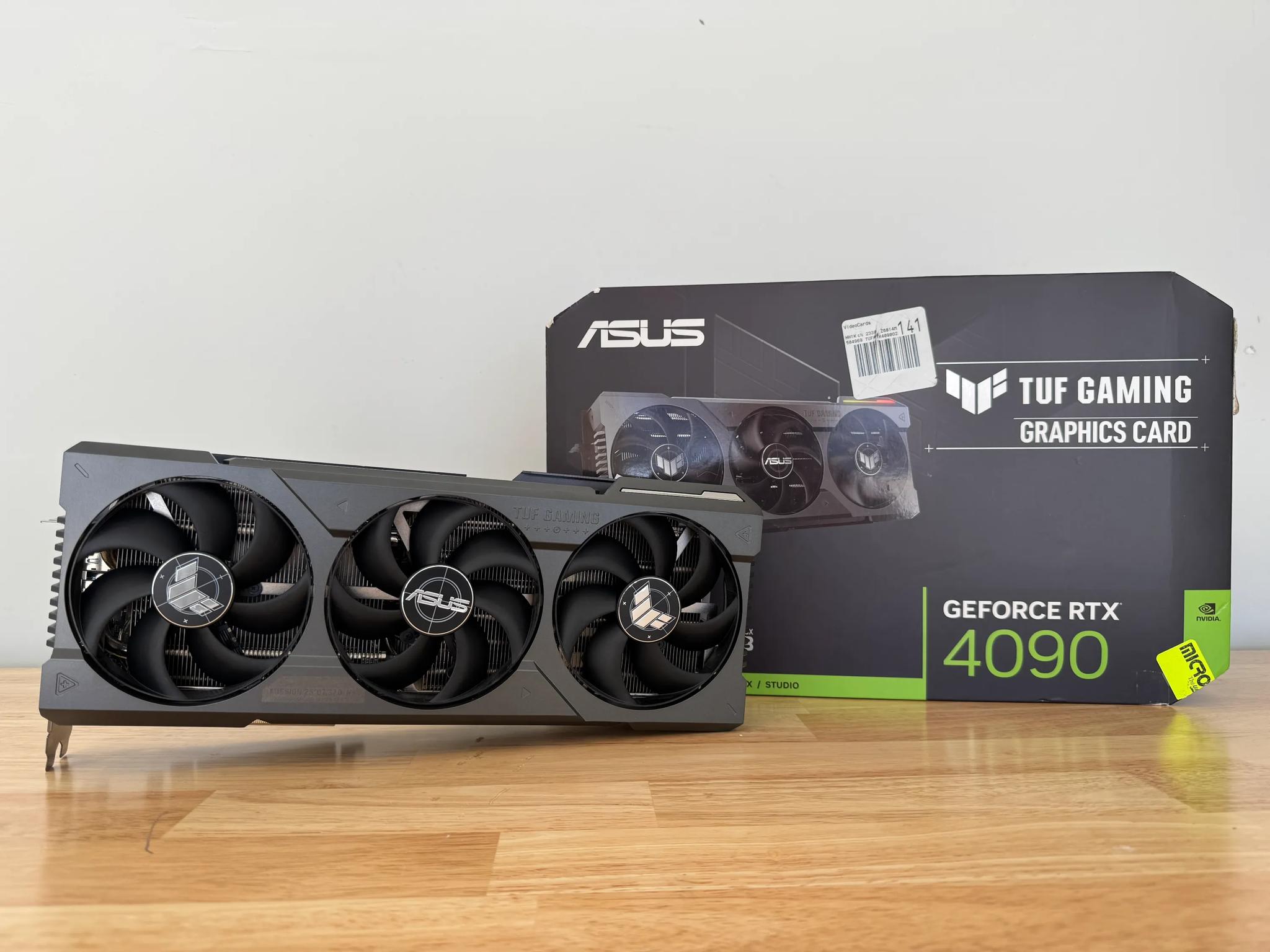 ASUS TUF Gaming GeForce RTX 4090 OC 24GB GDDR6X Graphics Card