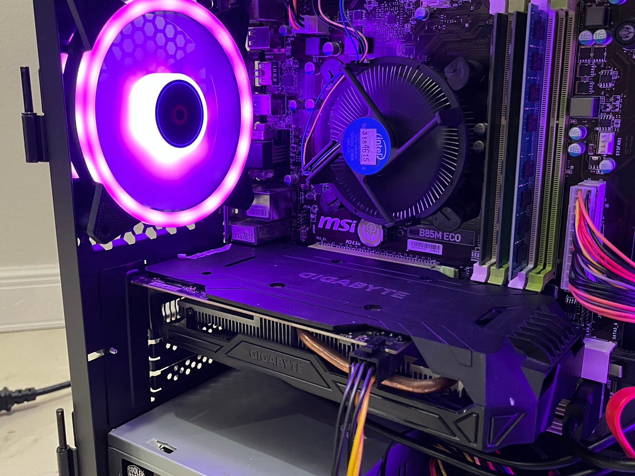 Budget Gaming PC - Intel i7-4790, NVIDIA GTX 1060, 16GB RAM, 870 GB Storage, w/ Wi-Fi & BT
