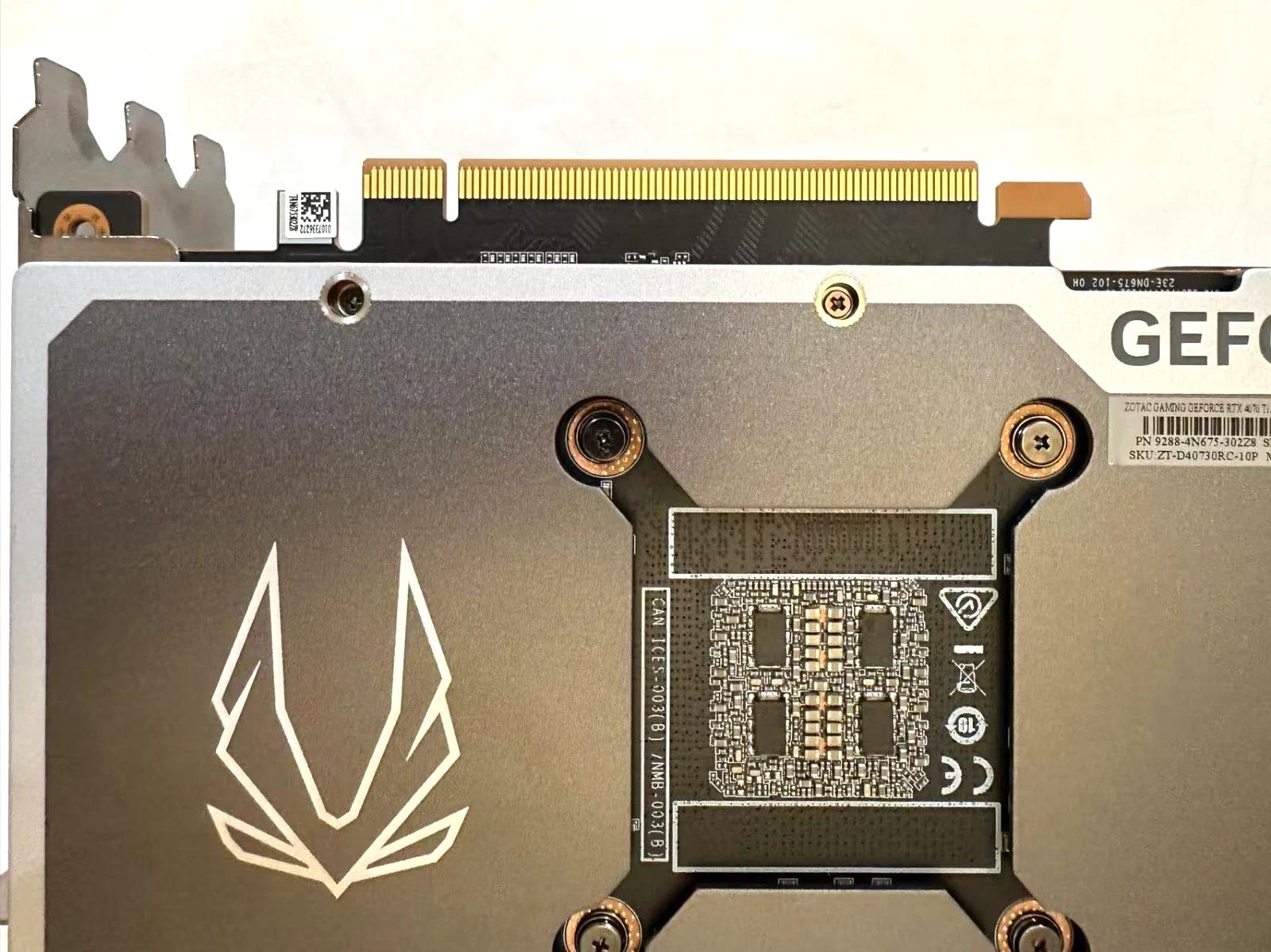 ZOTAC GAMING GeForce RTX 4070 Ti SUPER SOLID OC With Adapter 16GB GDDR6-